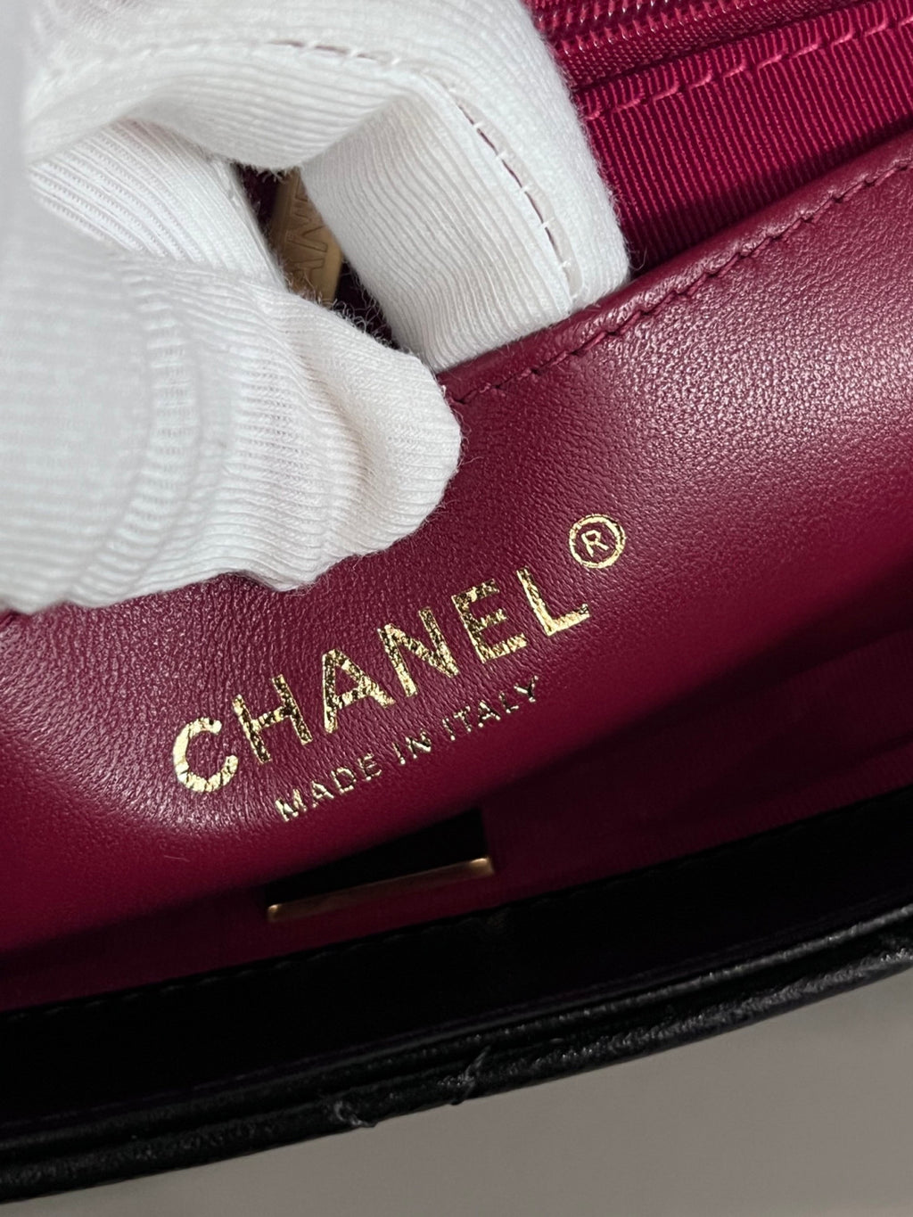 Chanel 24A Chain Shoulder Strap Flap Diamond Shiny Sheepskin Shoulder Crossbody Bag  #333559