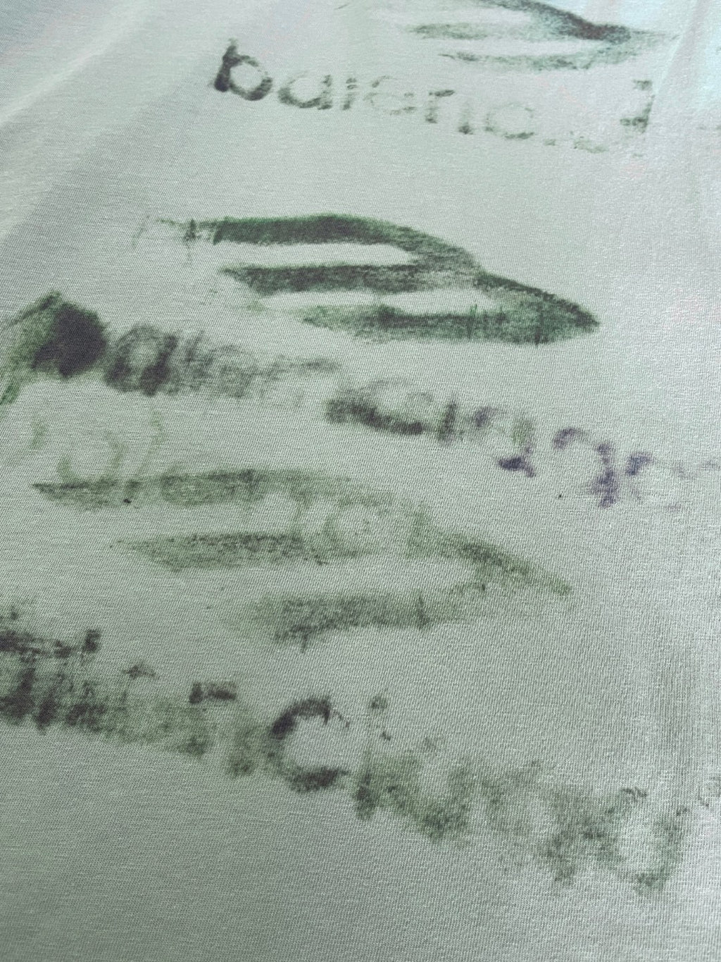 Balenciaga Women's And Men's Summer Solid Color Cotton Graffiti Printed Brushed Regular Fit Round Neck Short Sleeve T-Shirt #75925