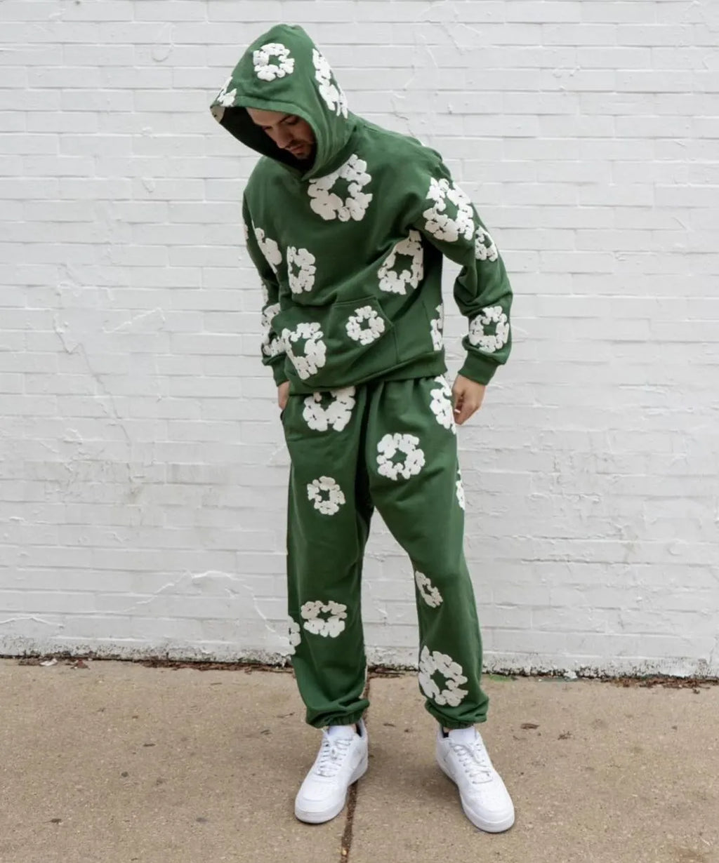 Denim Tears The Cotton Wreath Sweatshirt Green