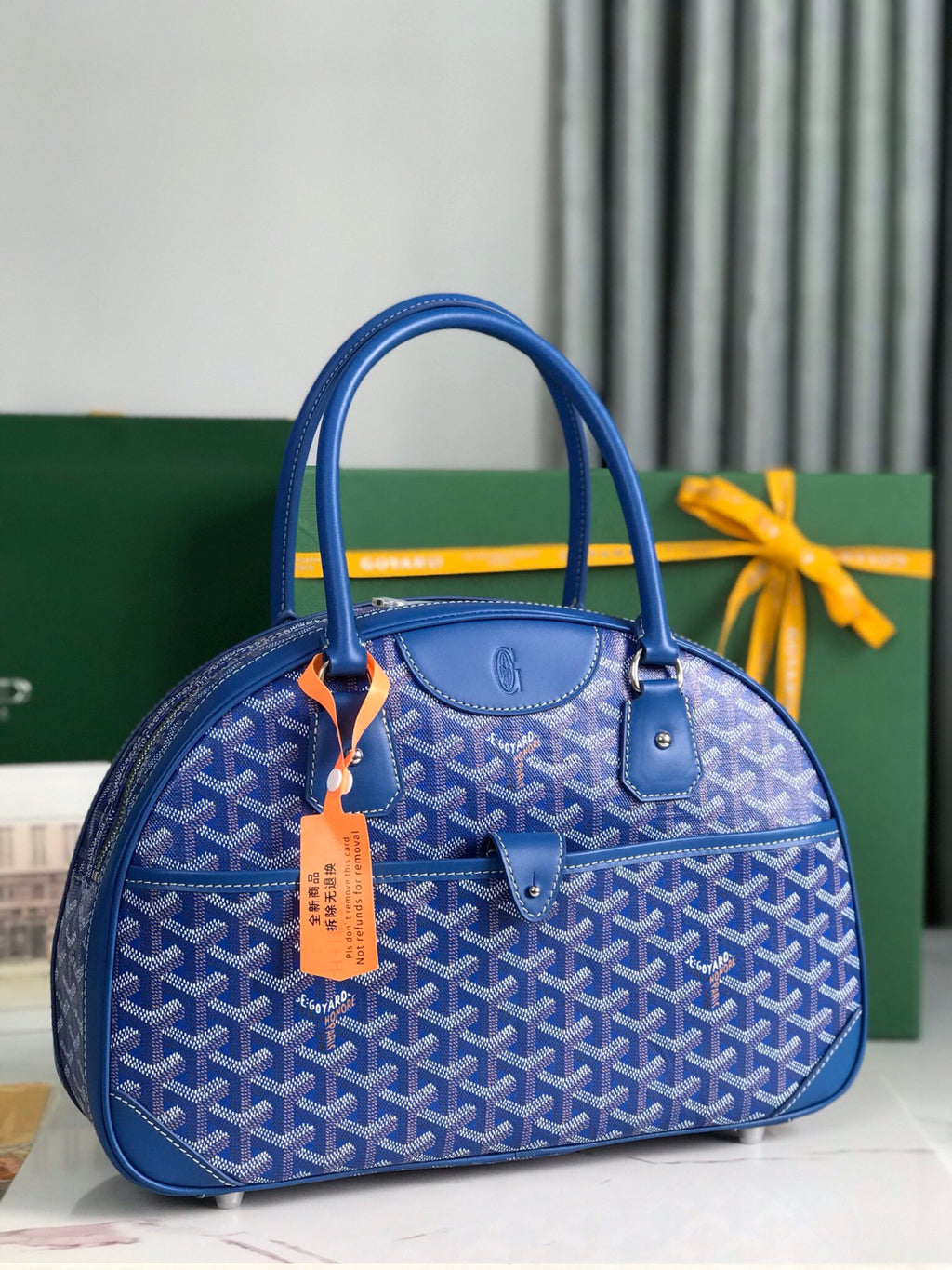 Goyard Large Bowling Bag Classic High-end Shoulder Bag Crossbody Bag Elegant Clutch Stylish Luxurious And Exquisite Bag Bags #196816