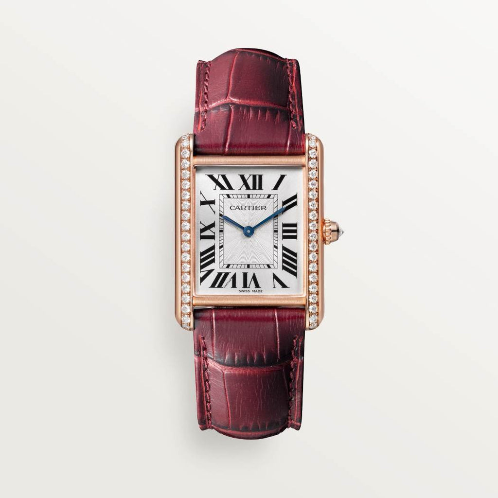 Cartier Tank Must De Cartier Watch Women's Large Gold And Silver Fashionable Temperament Watch #81211
