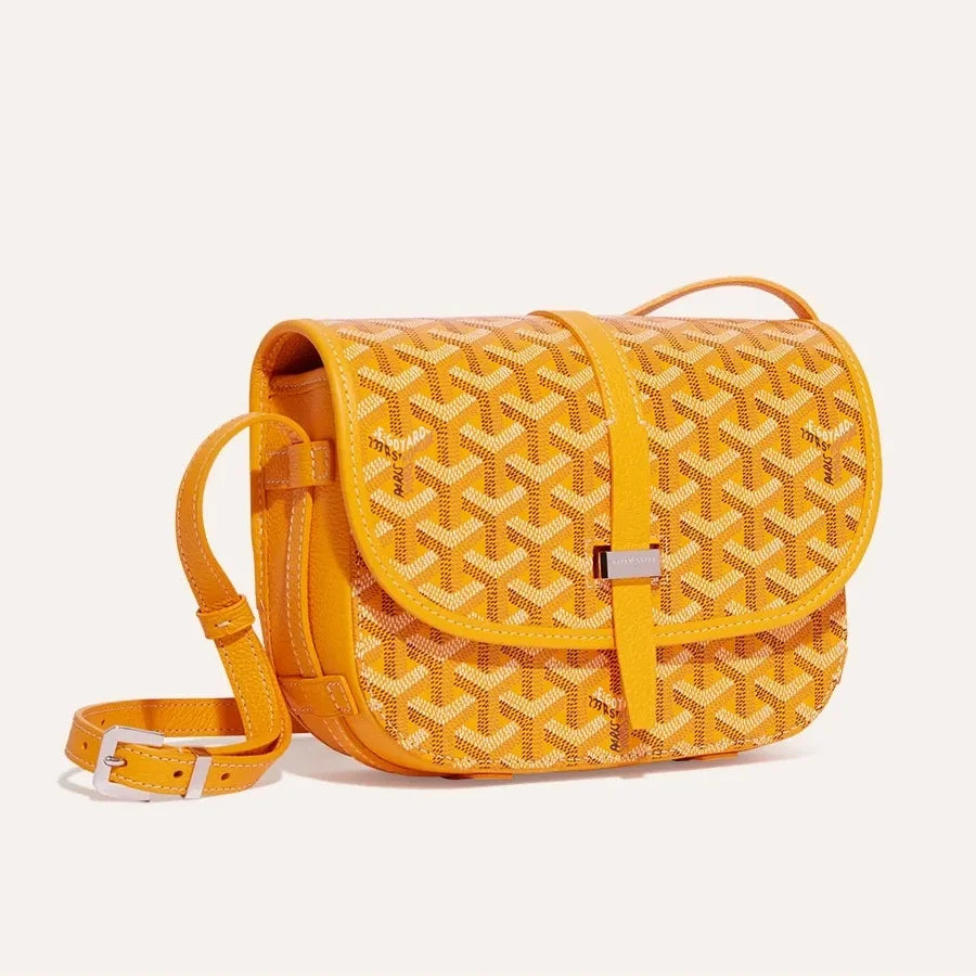 GOYARD Belvedere Bag Navy Blue Fashion Trend Logo Satchel Bag Simple Elegant Adjustable Shoulder Bags #71381
