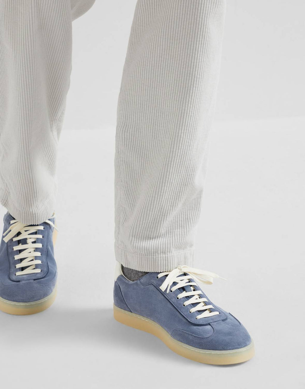 Brunello Cucinelli Top-quality Version Men's Suede sneakers #375407