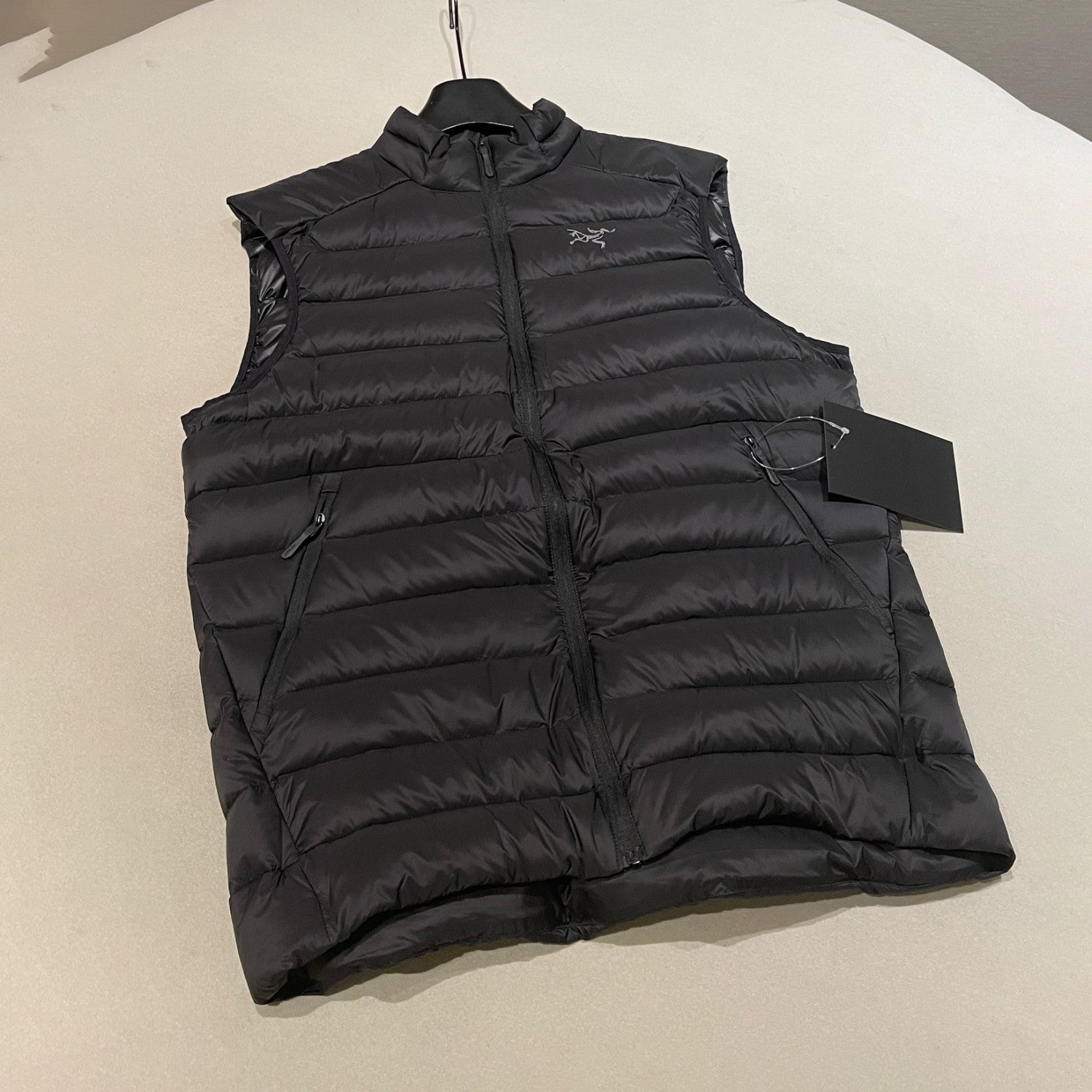 Arcteryx Men's Fall/Winter Fashion Casual High Neck Zipper Sleeveless Thermal Vest #79431