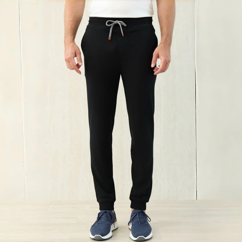 Brunello Cucinelli Men's Lace-up Sweatpants Four Seasons Solid Color Cotton Casual Drawstring Trousers Pants Ngvp #1767
