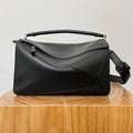 Loewe Large Classic Puzzle Cowhide Handbags Men Women Fashion Geometric Casual Temperament Commuter Crossbody Bag Bags B510P00X05 #71934