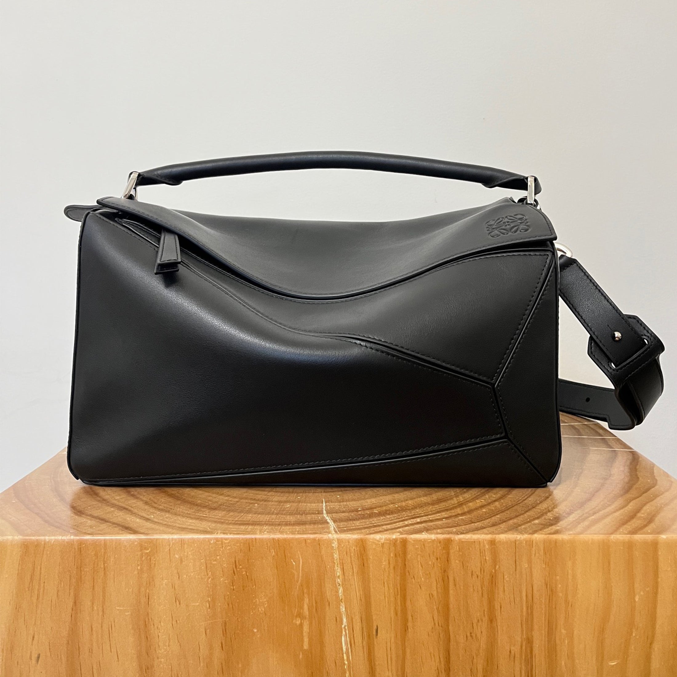 Loewe Large Classic Puzzle Cowhide Handbags Men Women Fashion Geometric Casual Temperament Commuter Crossbody Bag Bags B510P00X05 #71934
