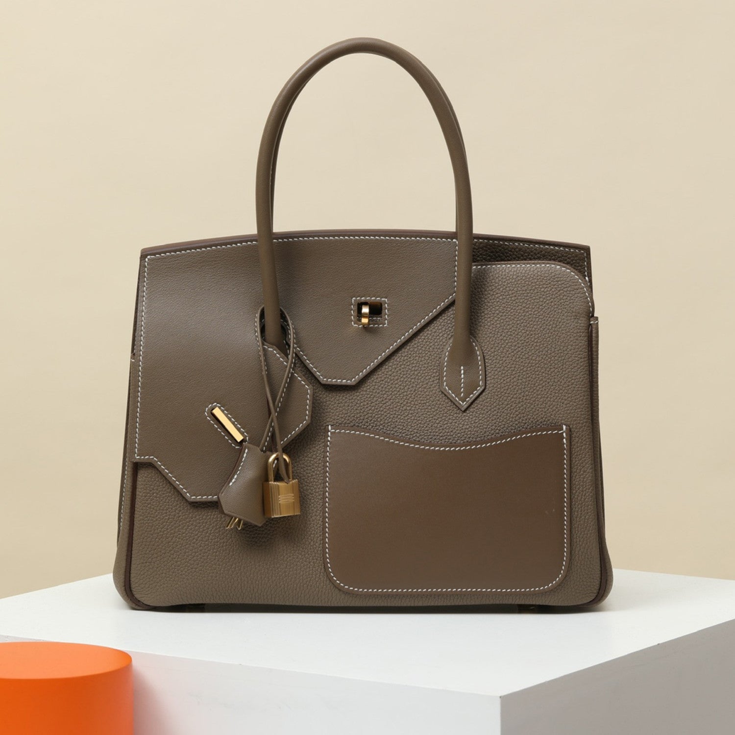 Hermes Limited Edition Birkin 30 Desordre Black And Silver Multicolor Luxury Fashion Handbag #81888A