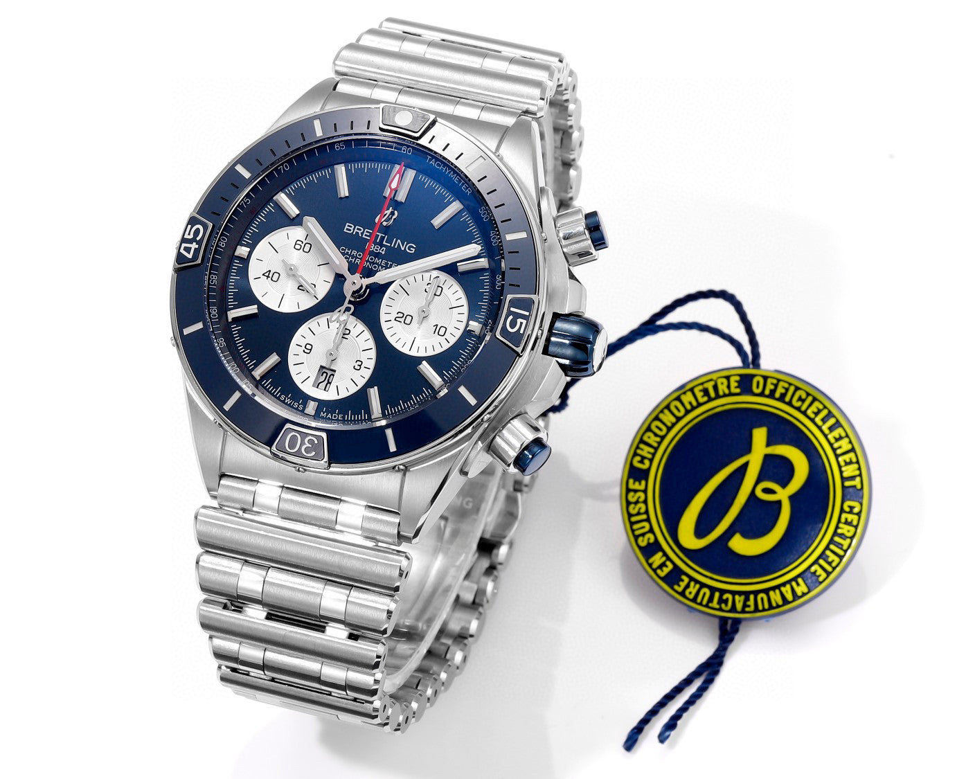 Breitling Mechanical Watches With Steel Bracelet Watch #96674