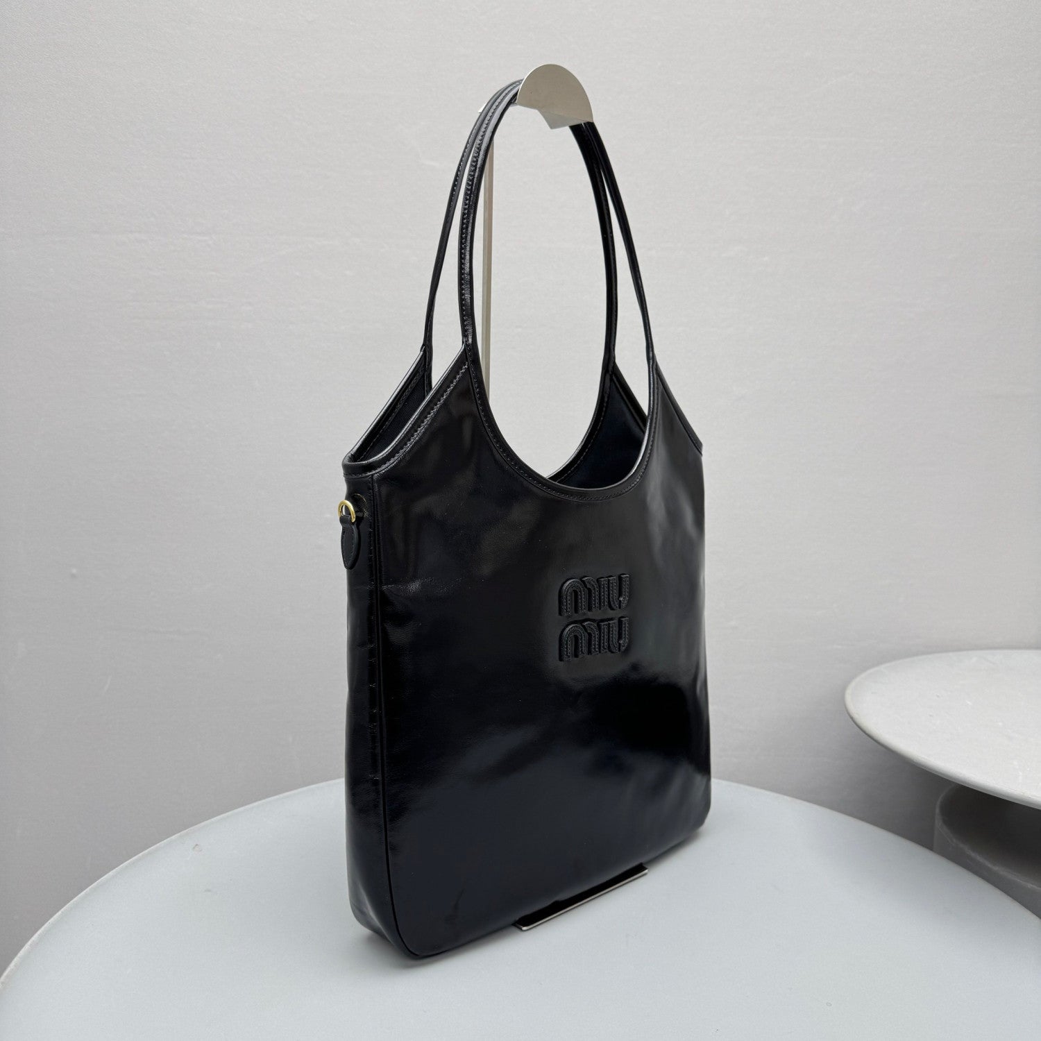 MiuMiu Black Ivy Leather Bag #336426