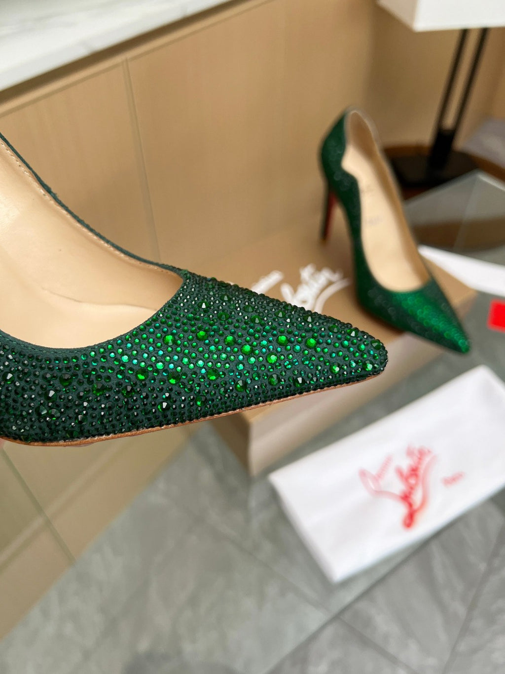 Christian Louboutin Diamond High Heels #333781