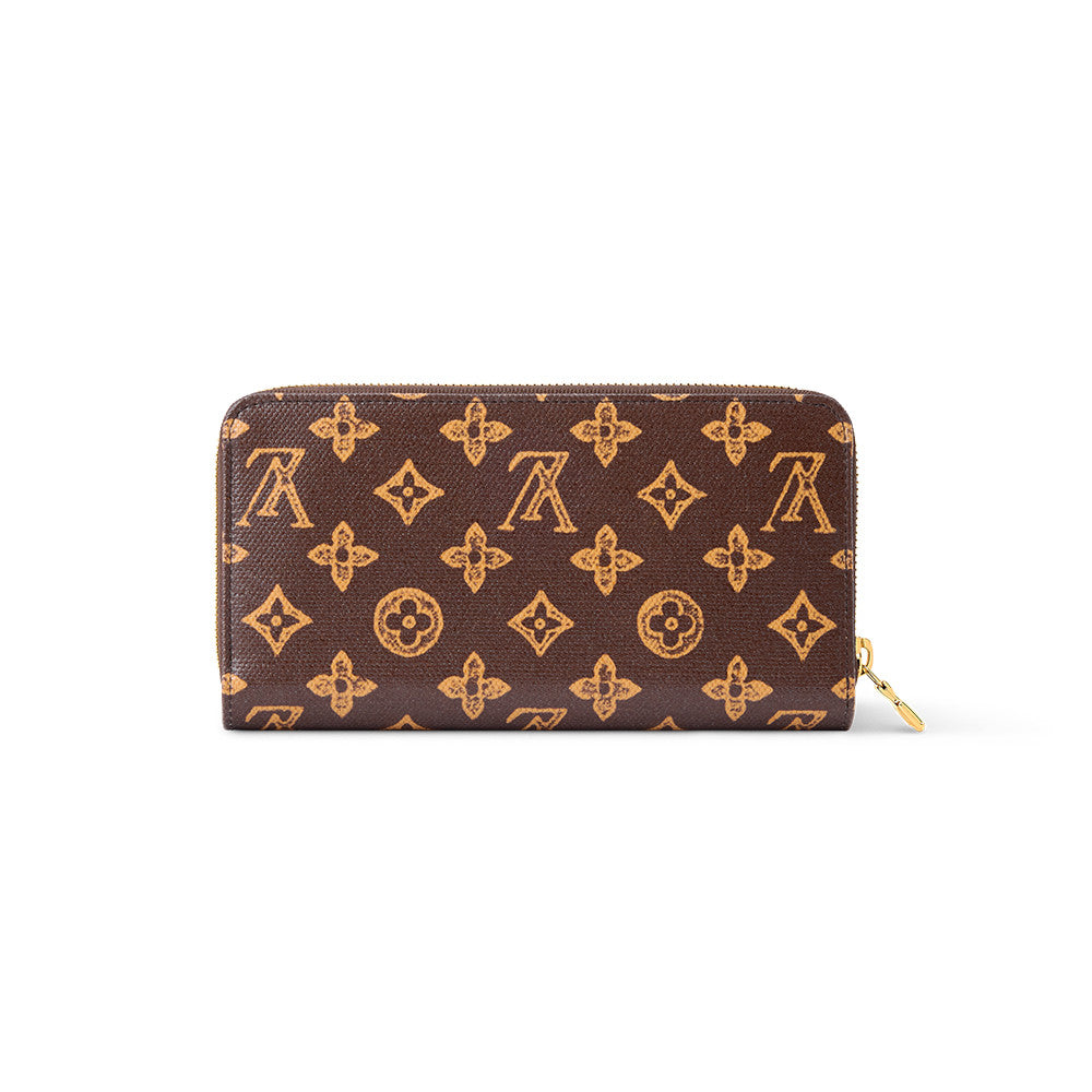 LOUIS VUITTON Zippy Wallet Monogram Canvas Wallets M27683 #377236