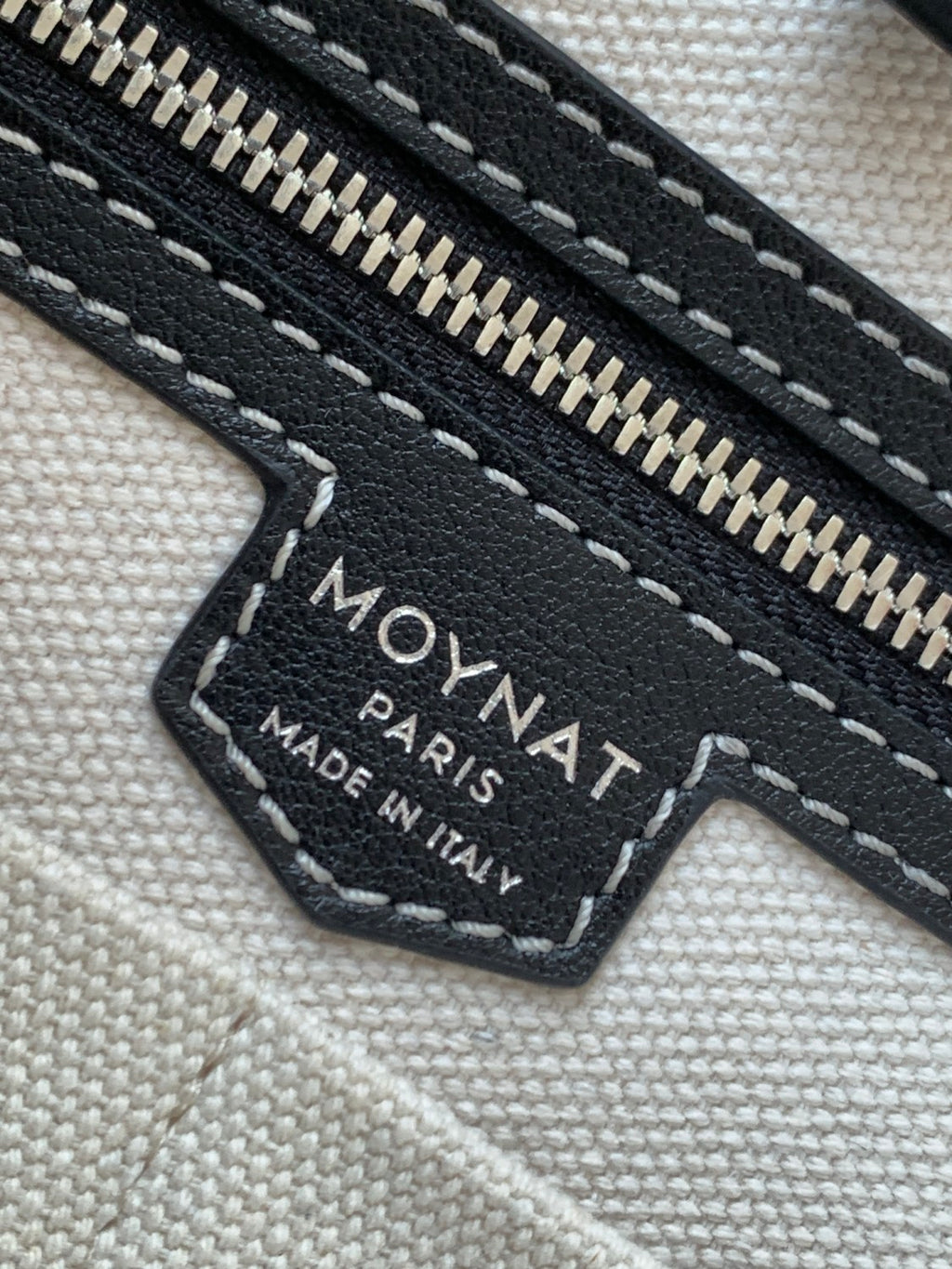 Moynat M Canvas Women's Classic Fashion Black And White Patchwork Canvas Tote Bag With Hook And Eye Closure Dual Use Handles And Shoulder Strap Bag Bags #78711