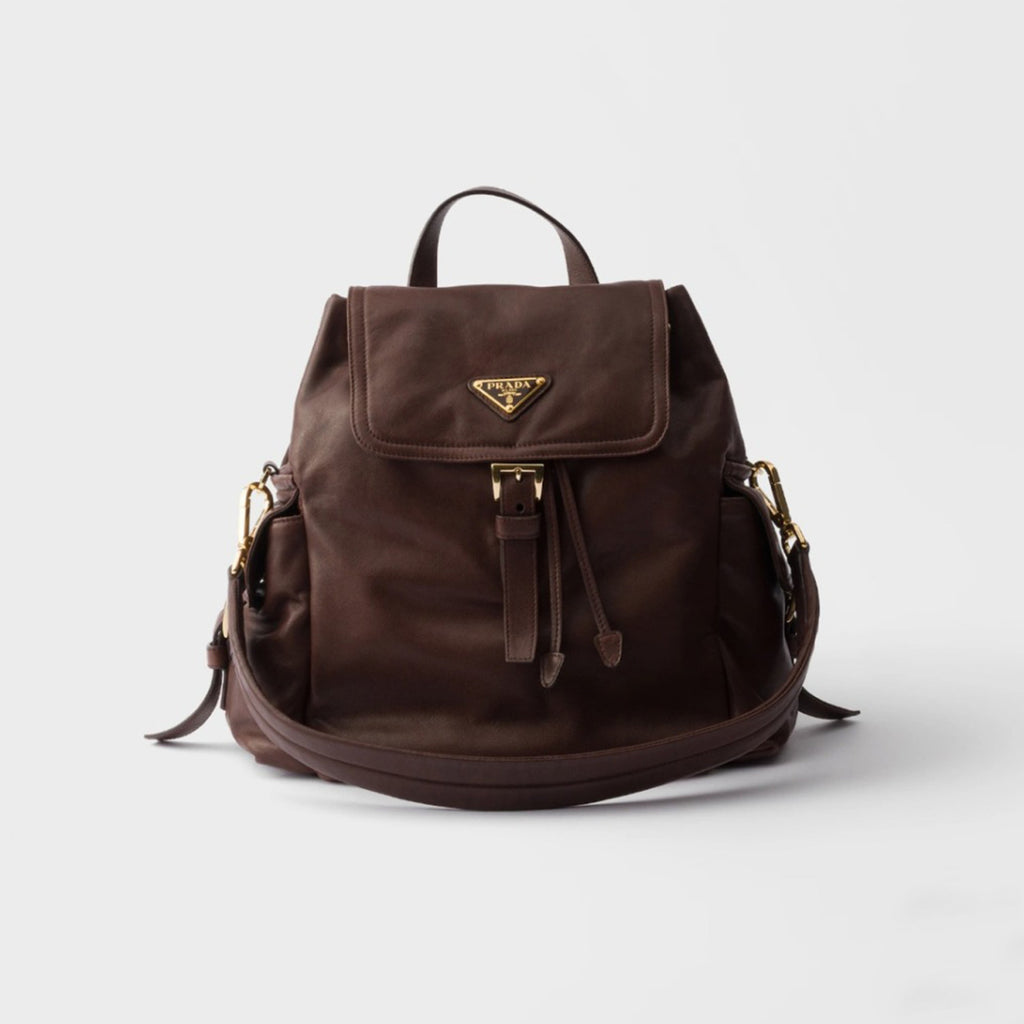 Prada Autumn/Winter 2025 Explore Collection Nappa Leather Backpack Shoulder Bag 1BZ080 Bags #82541A