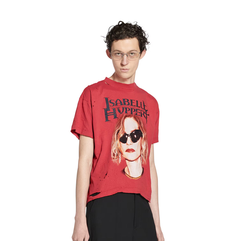 Balenciaga Men Women Isabelle Boxy Round Neck Solid Color Loose Summer Short Sleeve T-shirt Ngvp #1388