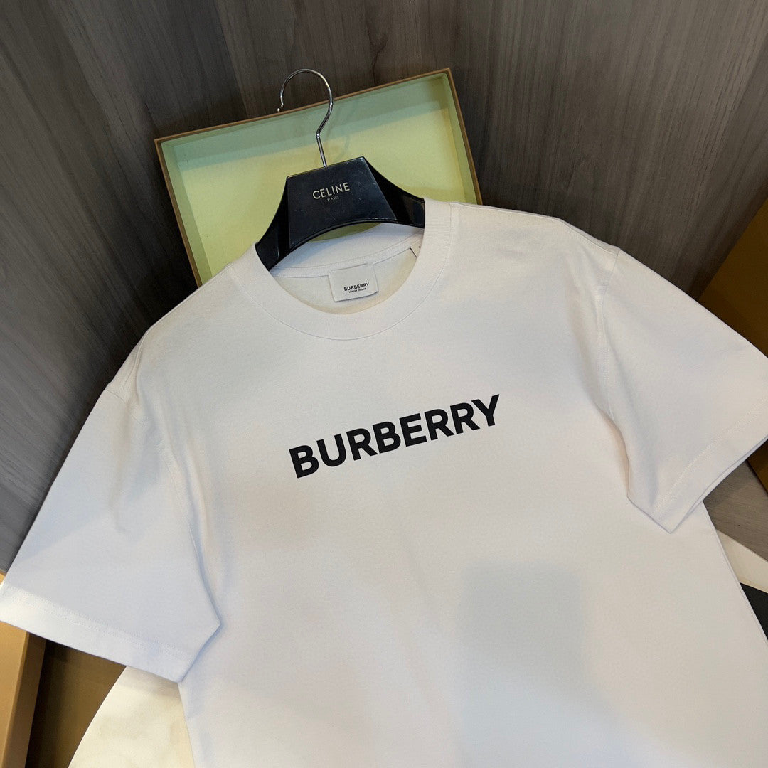 Burberry Letter White Short Sleeve T-Shirt #96153
