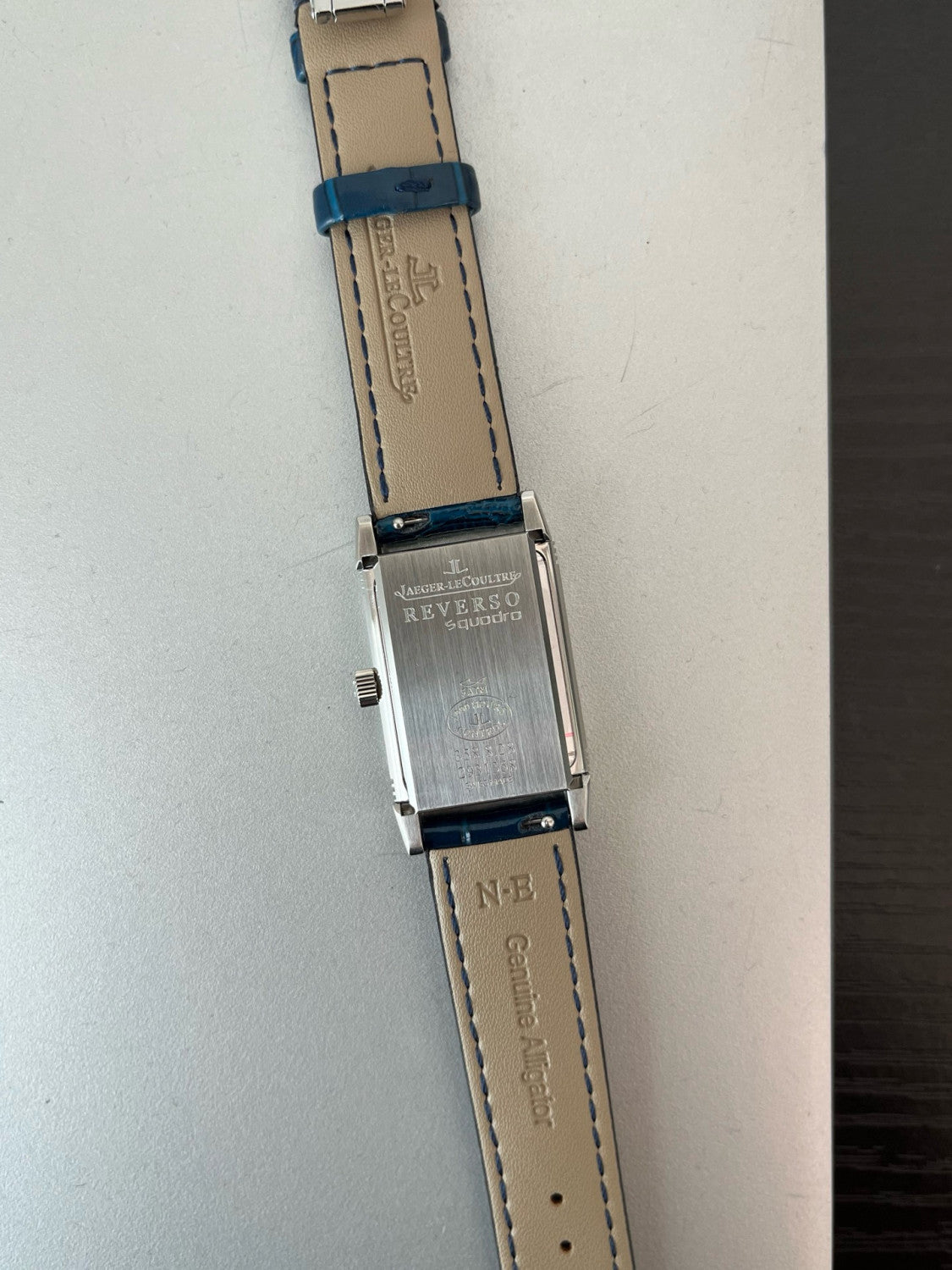 Jaeger Reverso Classic Men's and Women's Fashion Classic Manual Mechanical Movement Reversible Series Classic Watch Accessories #78361