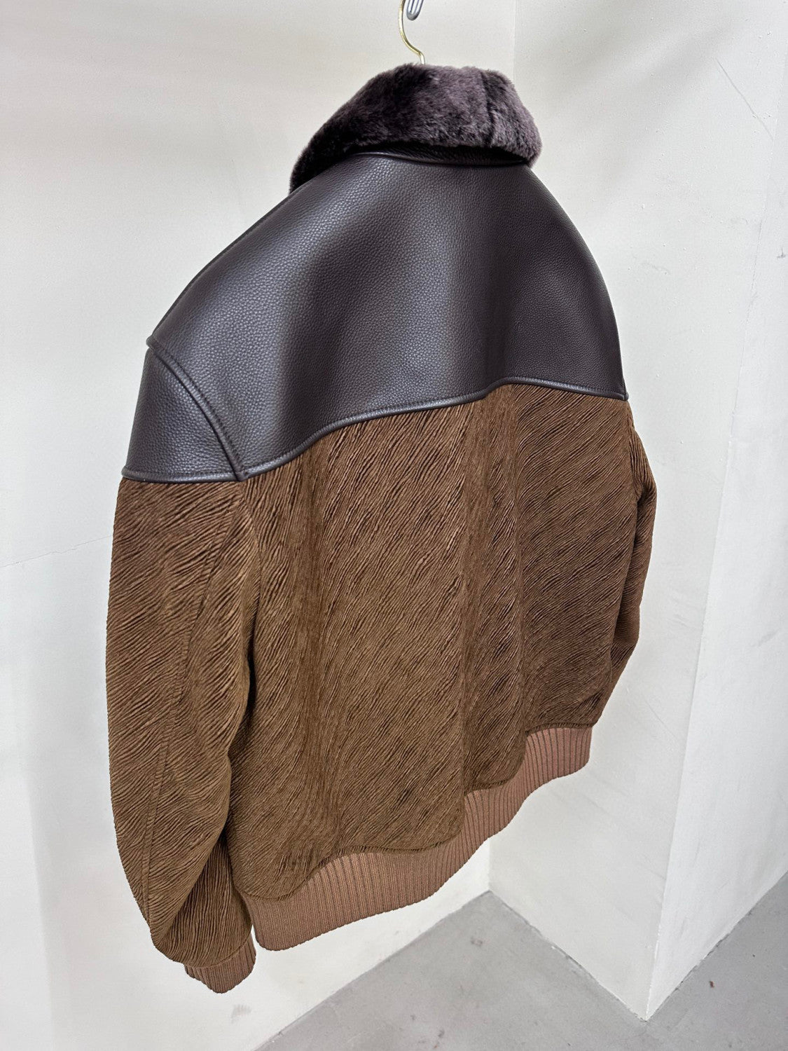 Louis Vuitton Mix Leather Blouson Jacket #96816