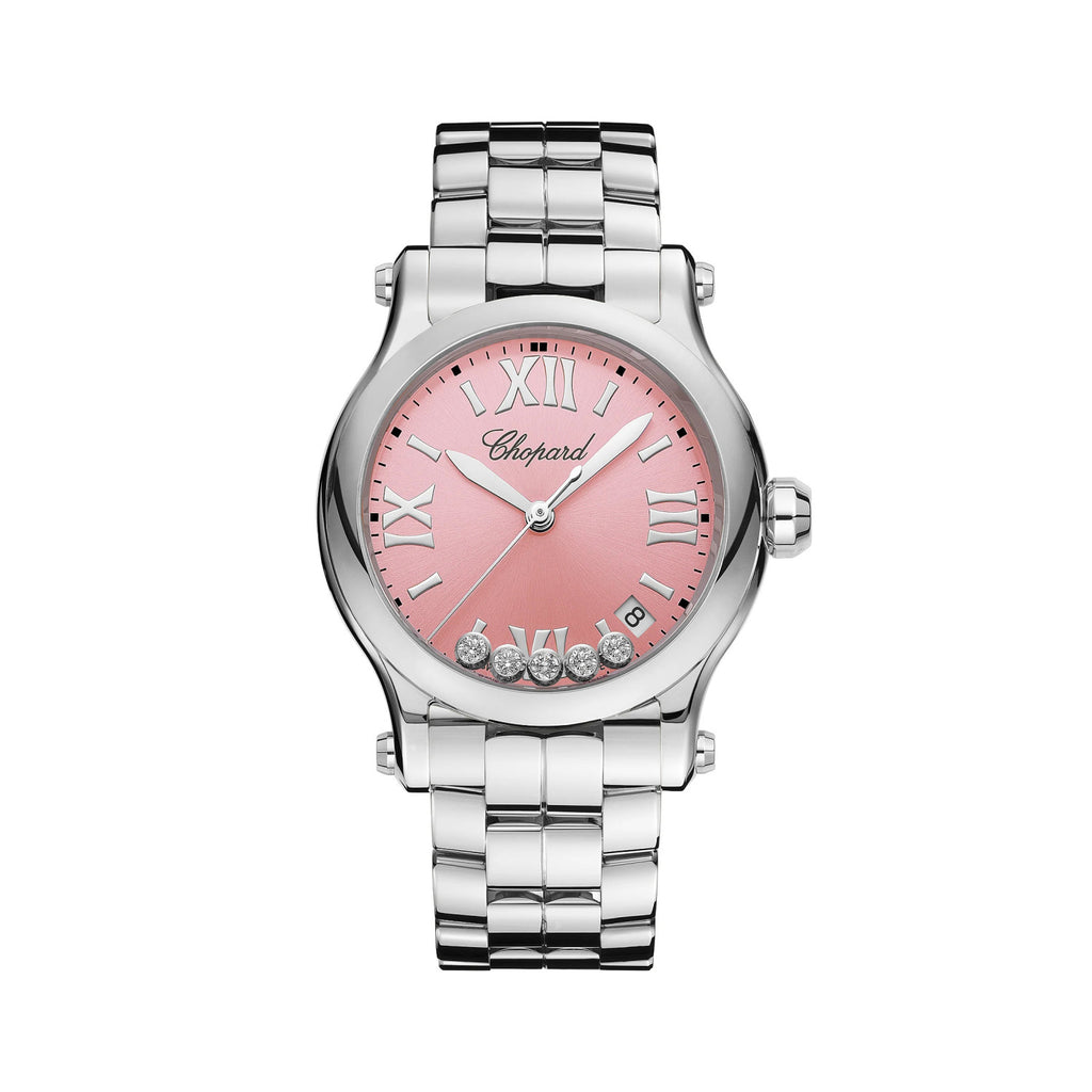 Chopard Happy Sport Women's Solid Color Dial Quartz Movement Stainless Steel Case 36mm Watch #77346