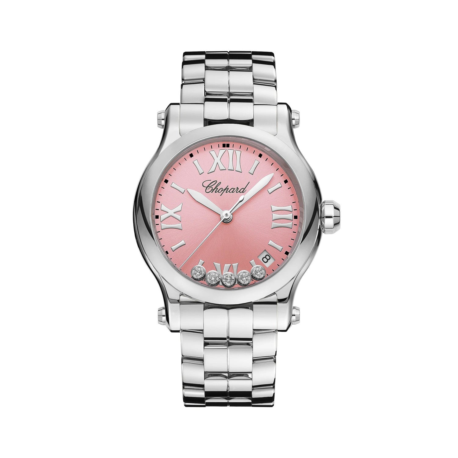 Chopard Happy Sport Women's Solid Color Dial Quartz Movement Stainless Steel Case 36mm Watch #77346