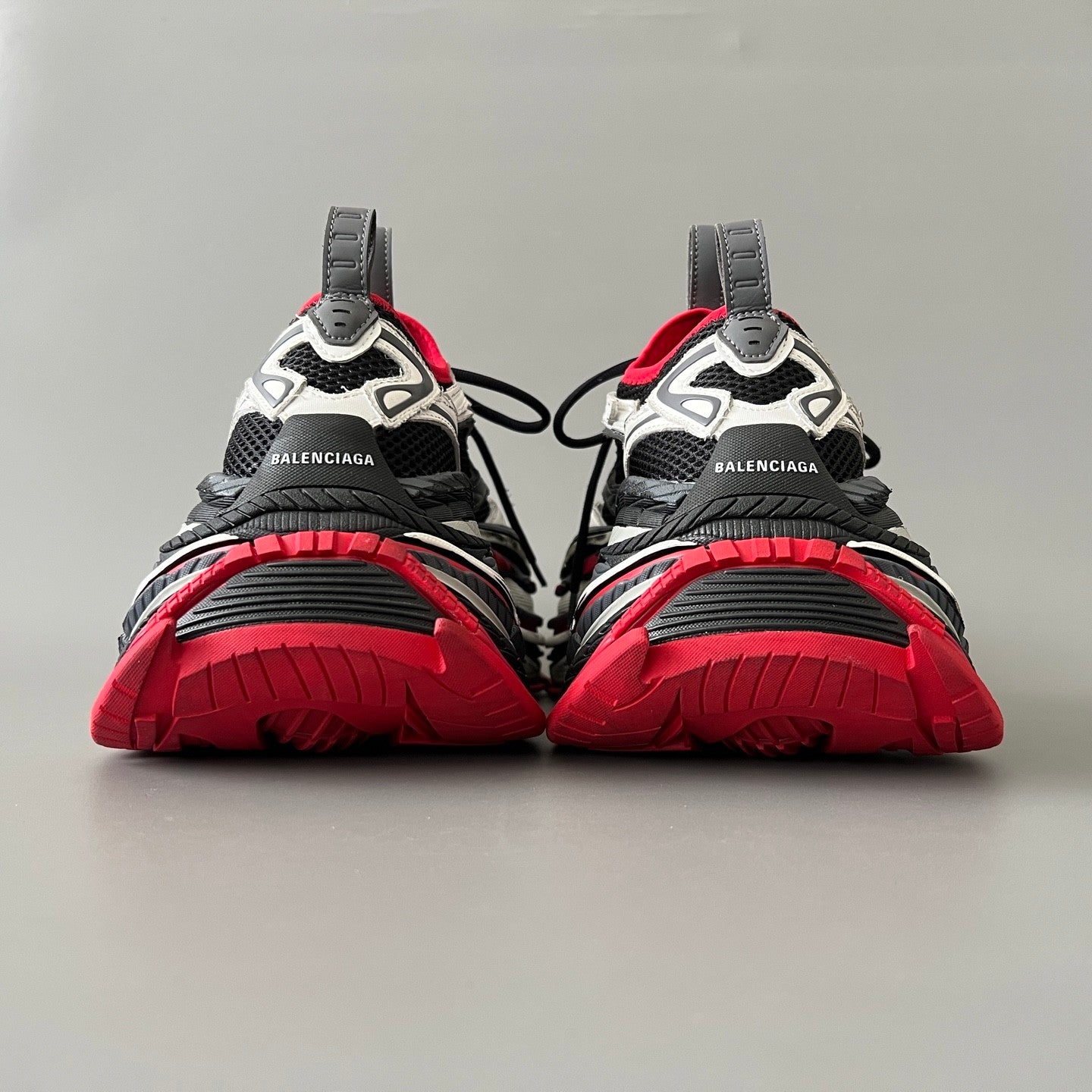 Balenciaga PLATFORM REDUCED 16XL Men's Spring/Autumn Round-toe Thick-sole Low-top Lace-up Shoes Fashionable Trendy Sports Shoes #78115