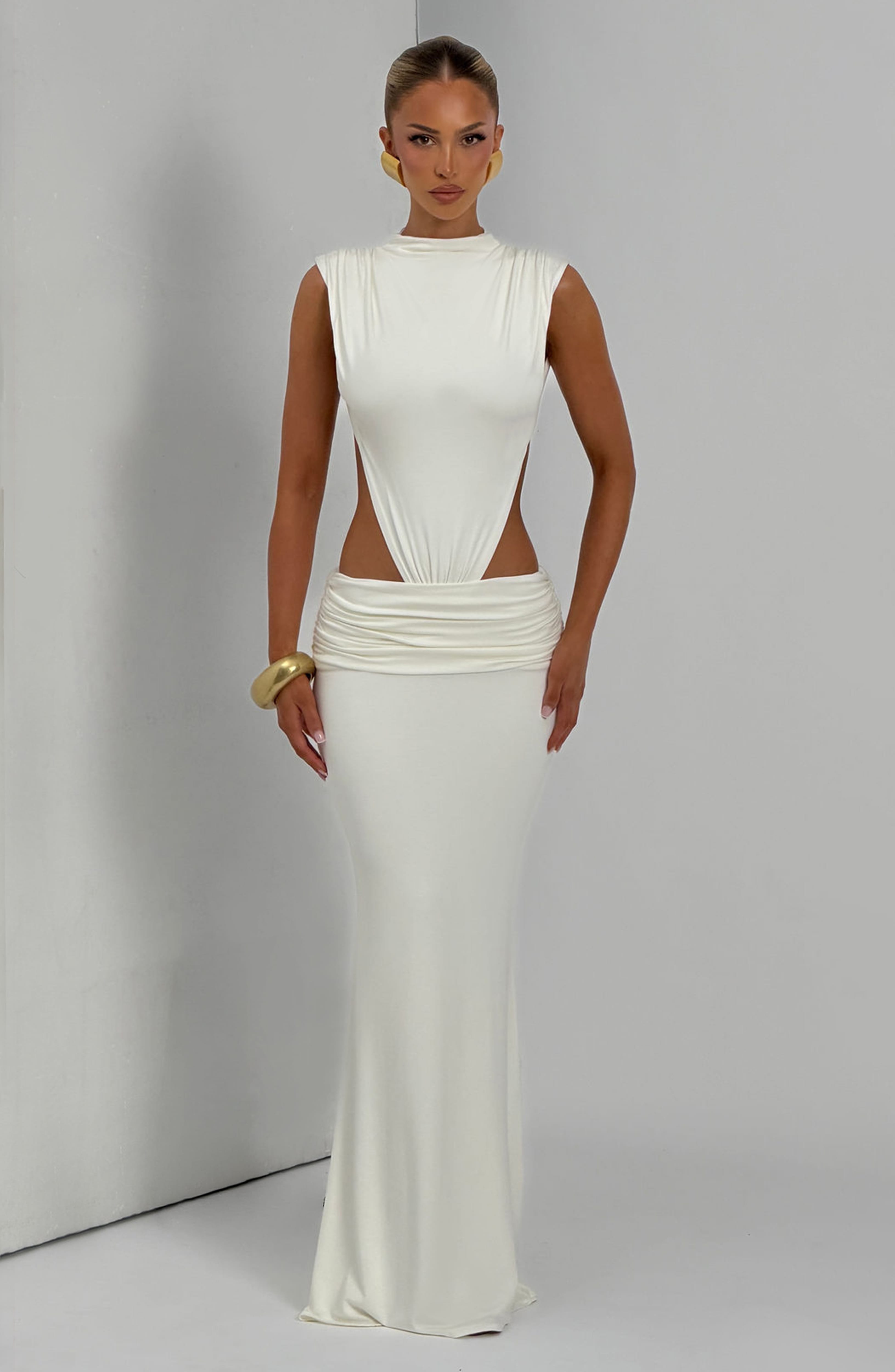 Fenella Maxi Dress - Ivory