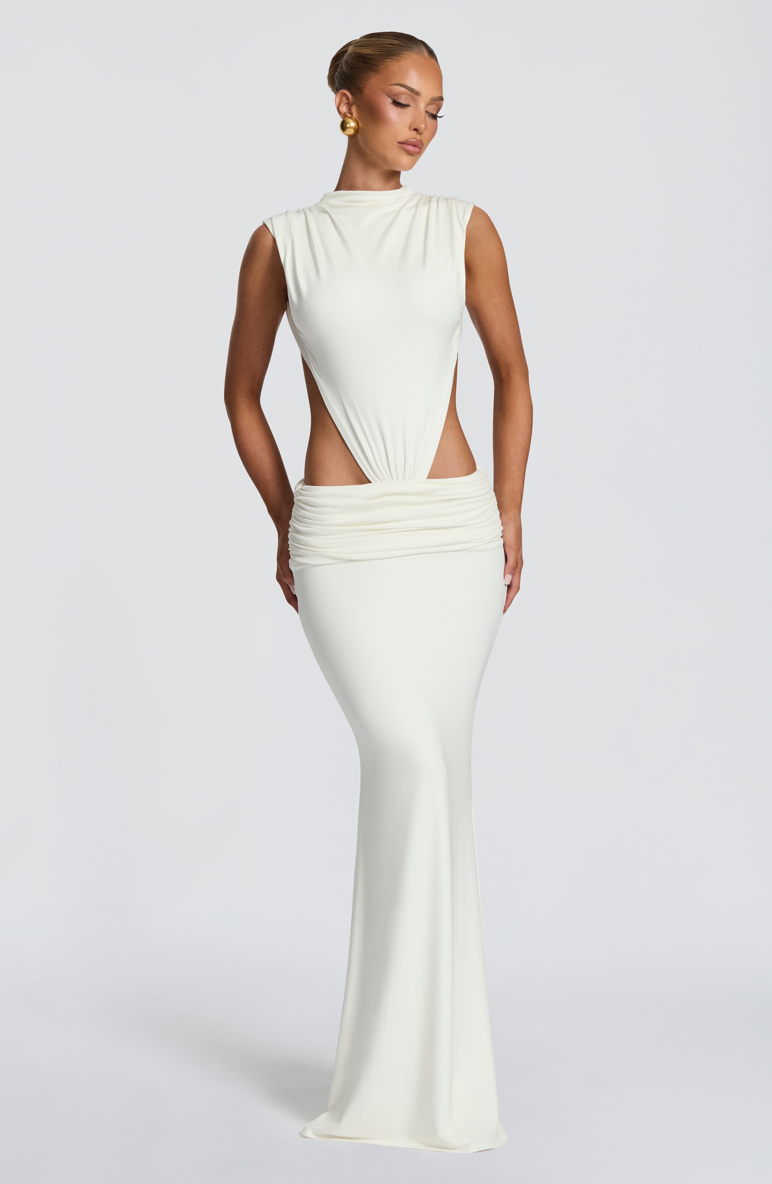Fenella Maxi Dress - Ivory