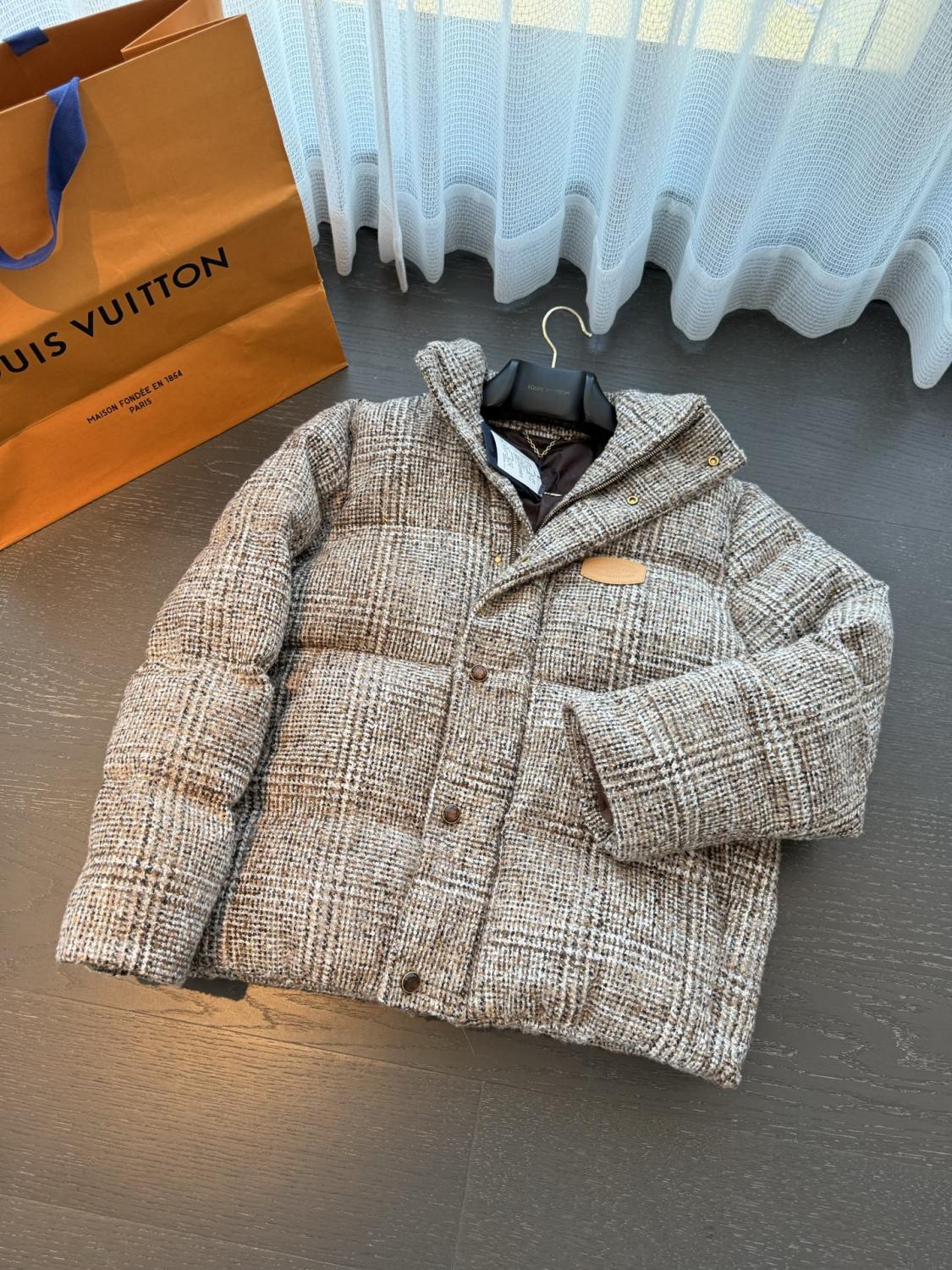 Louis Vuitton Tweed Down Blouson #336632