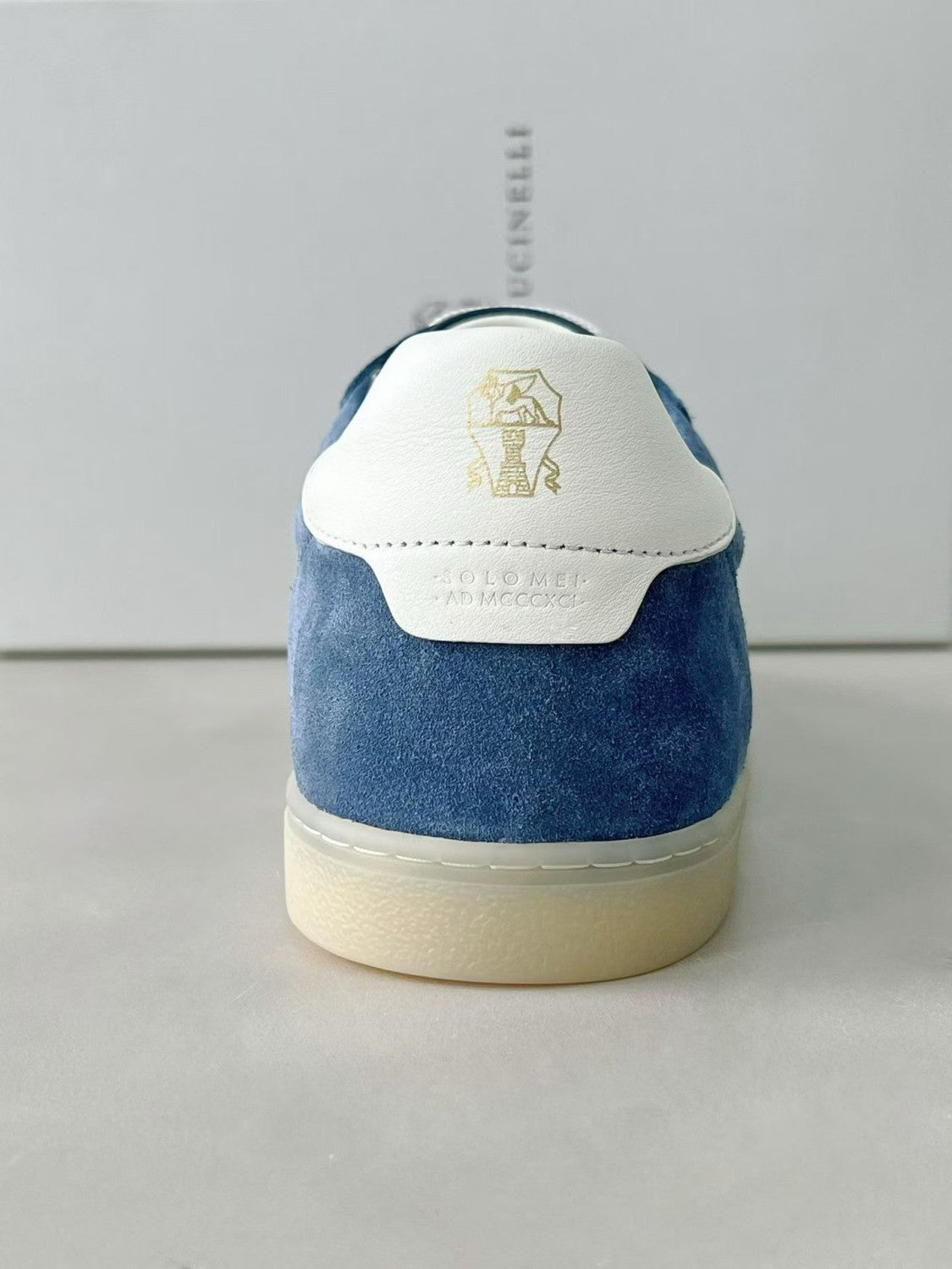Brunello Cucinelli Top-quality Version Men's Suede sneakers #375407