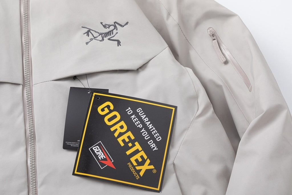 Arcteryx Autumn And Winter Solid Color Zipper Waterproof Windproof Long-Sleeved Hooded Jacket #73572