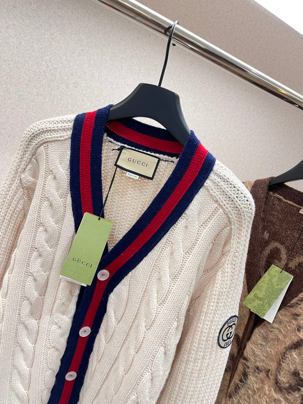Gucci Men's and Women's Striped Cardigans #335003