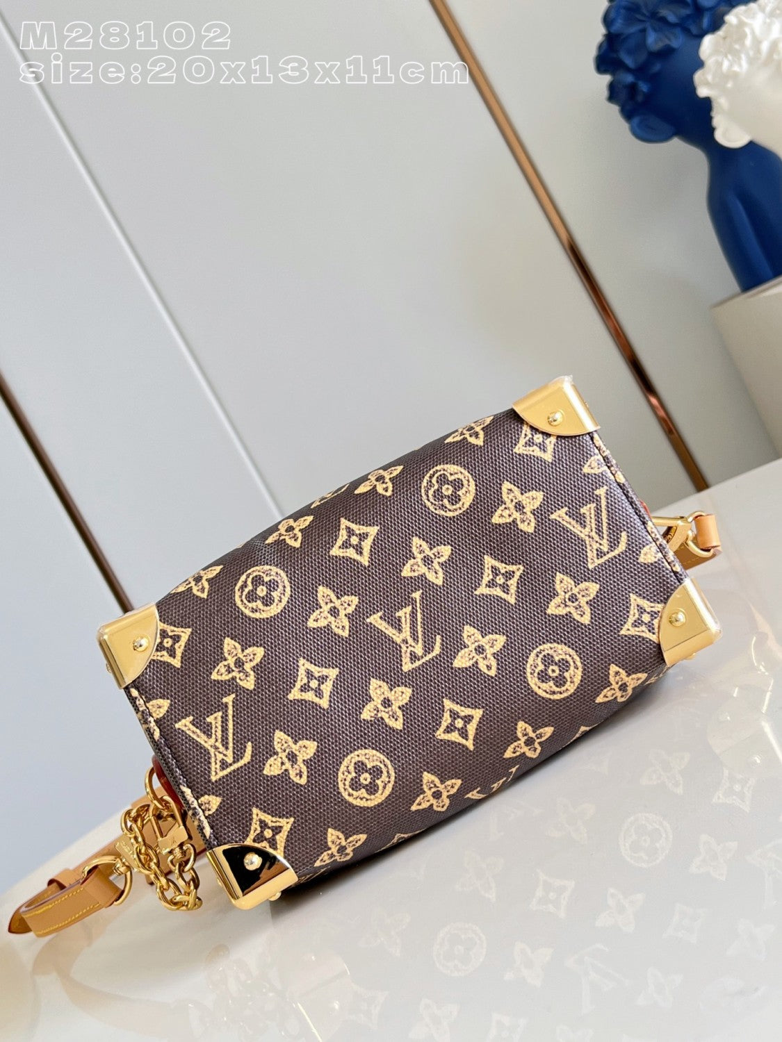 LOUIS VUITTON Speedy Trunk 20 Other Monogram Canvas Women Bags M28102 #377232