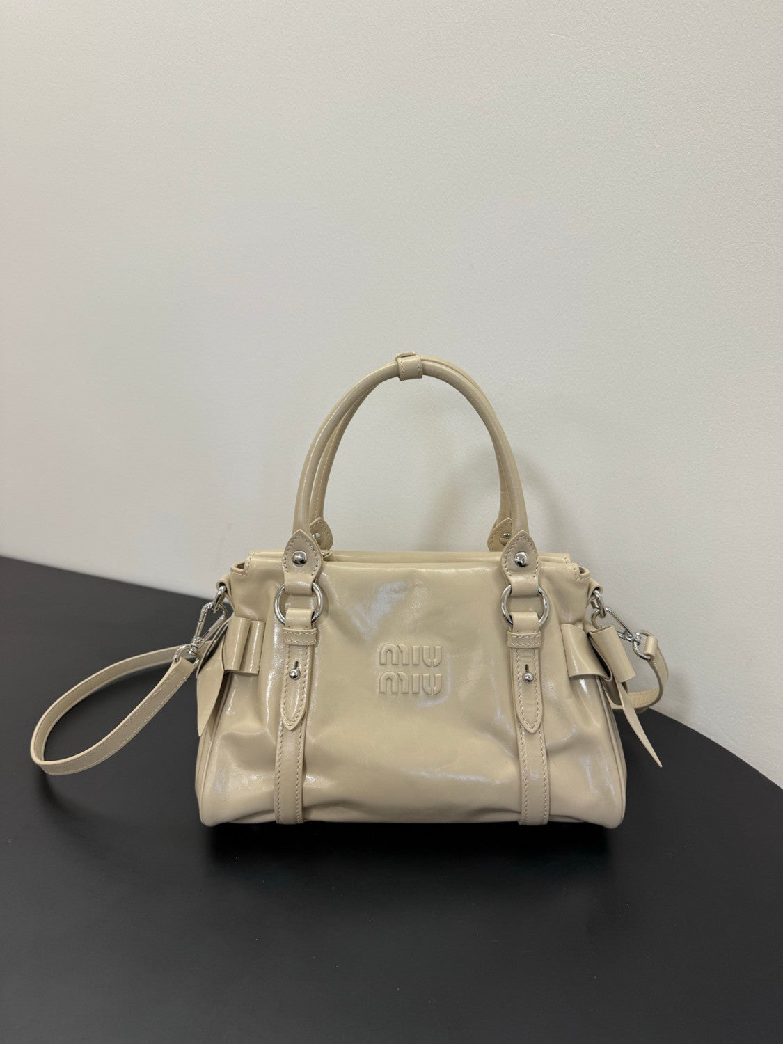 Miumiu Bow Motorcycle Bag #337185