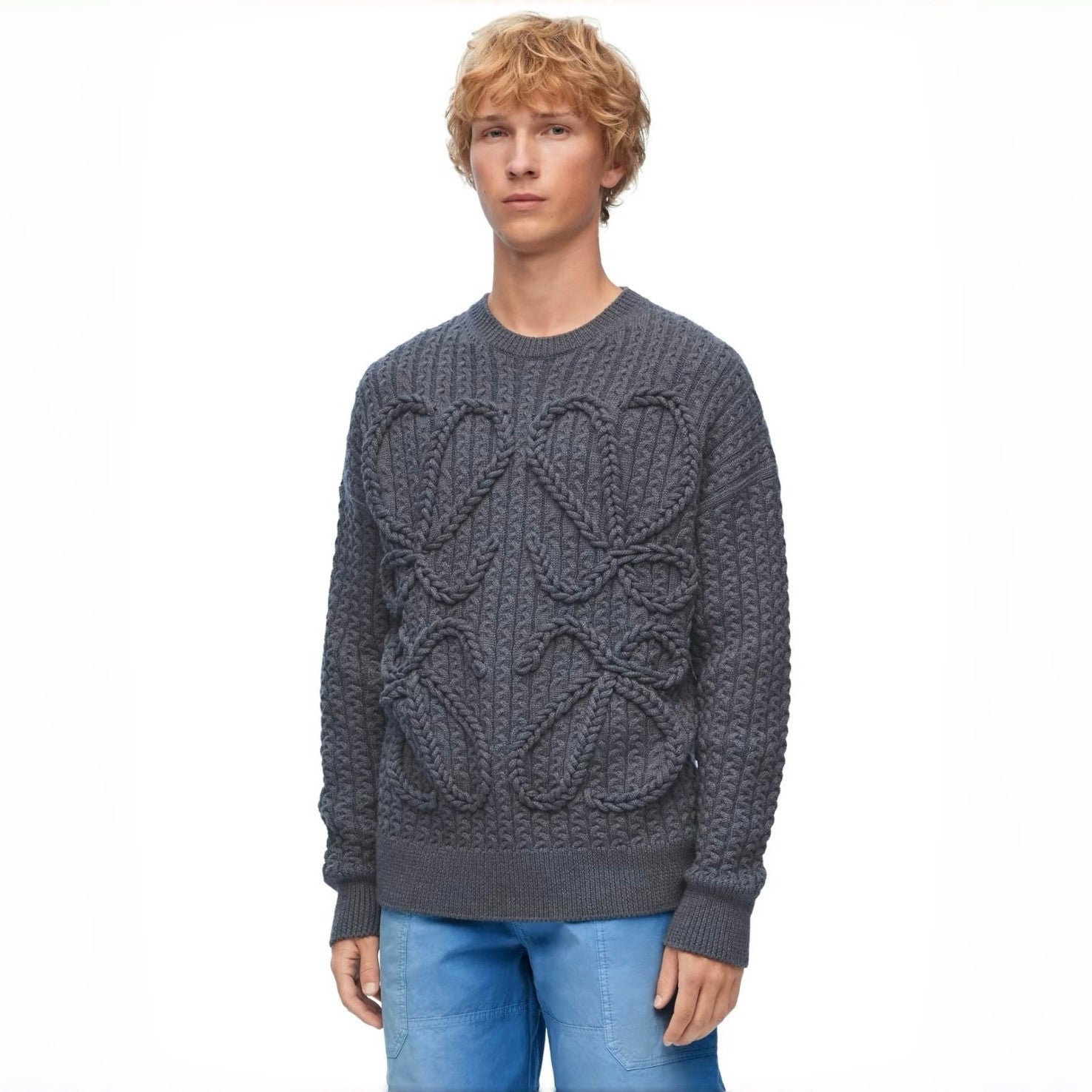Loewe Knitted Wool Sweater #333908