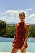Alchemy Dress - Dusty Red