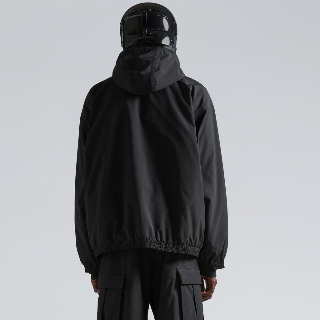 Balenciaga 3B SPORTS ICON SKI Men's Fall/Winter Fashion Solid-Color Hooded Zipper Windproof Ski Series Down Jacket #79555