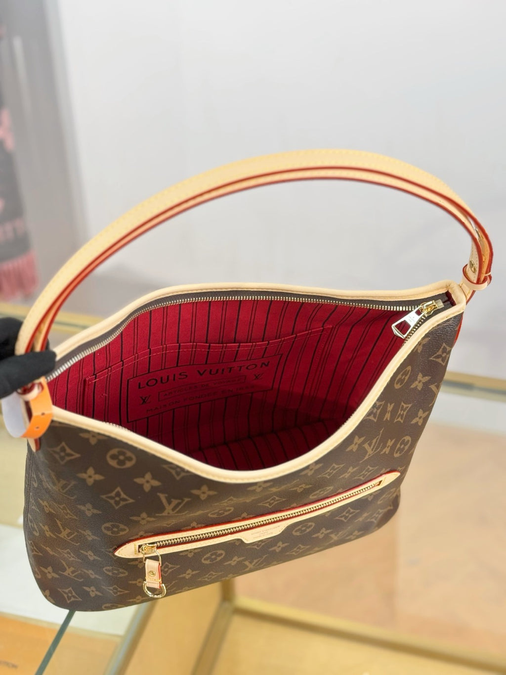 LOUIS VUITTON Lineup Monogram Women Handbags  MB163C #376334