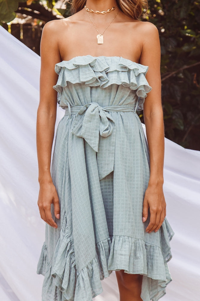 Carlotta Midi Dress Sage