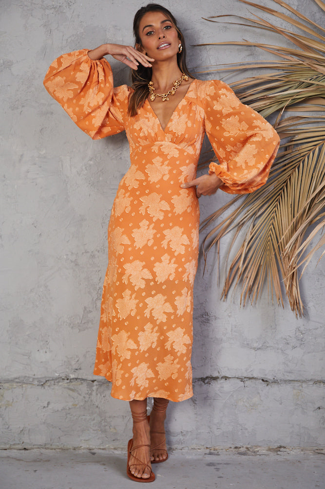 Endless Possibilities Maxi Dress Orange