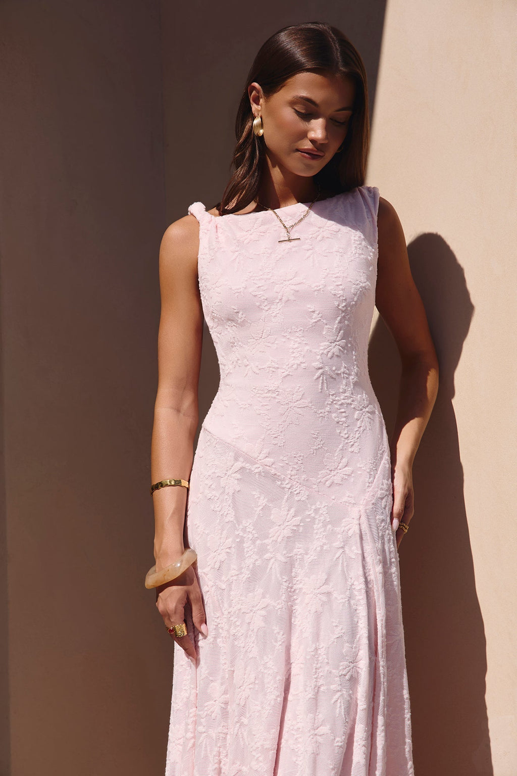 Soft Feelings Maxi Dress Pink