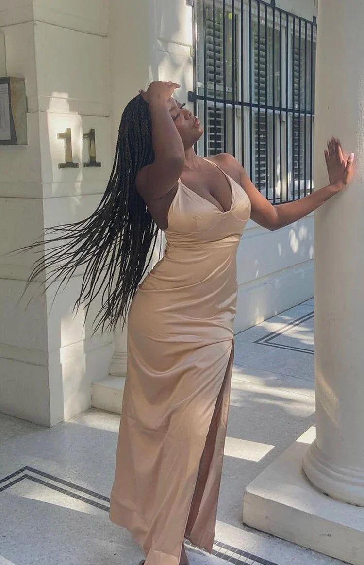 Freesia Formal Dress Champagne