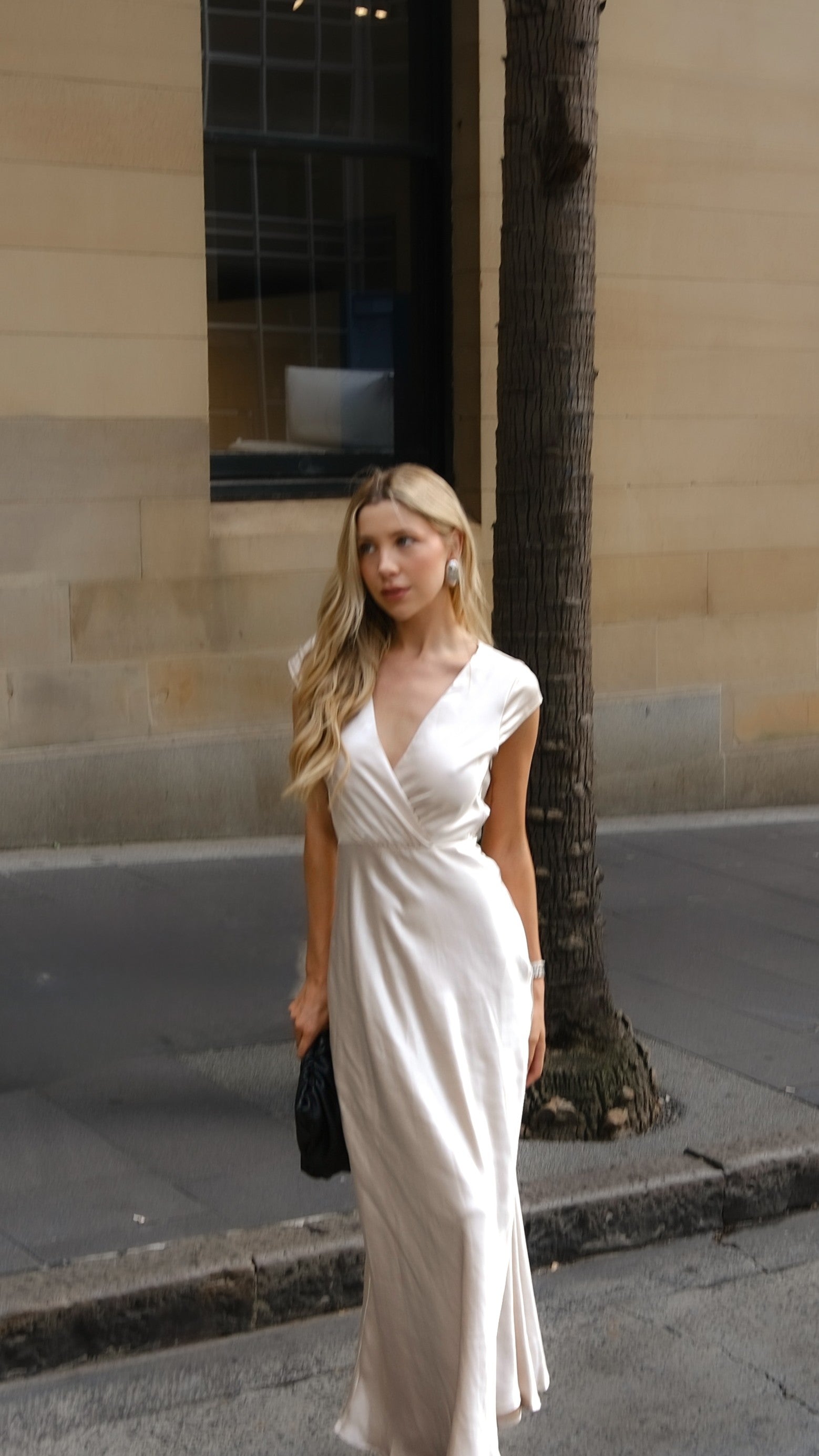 Selma Maxi Dress - Champagne