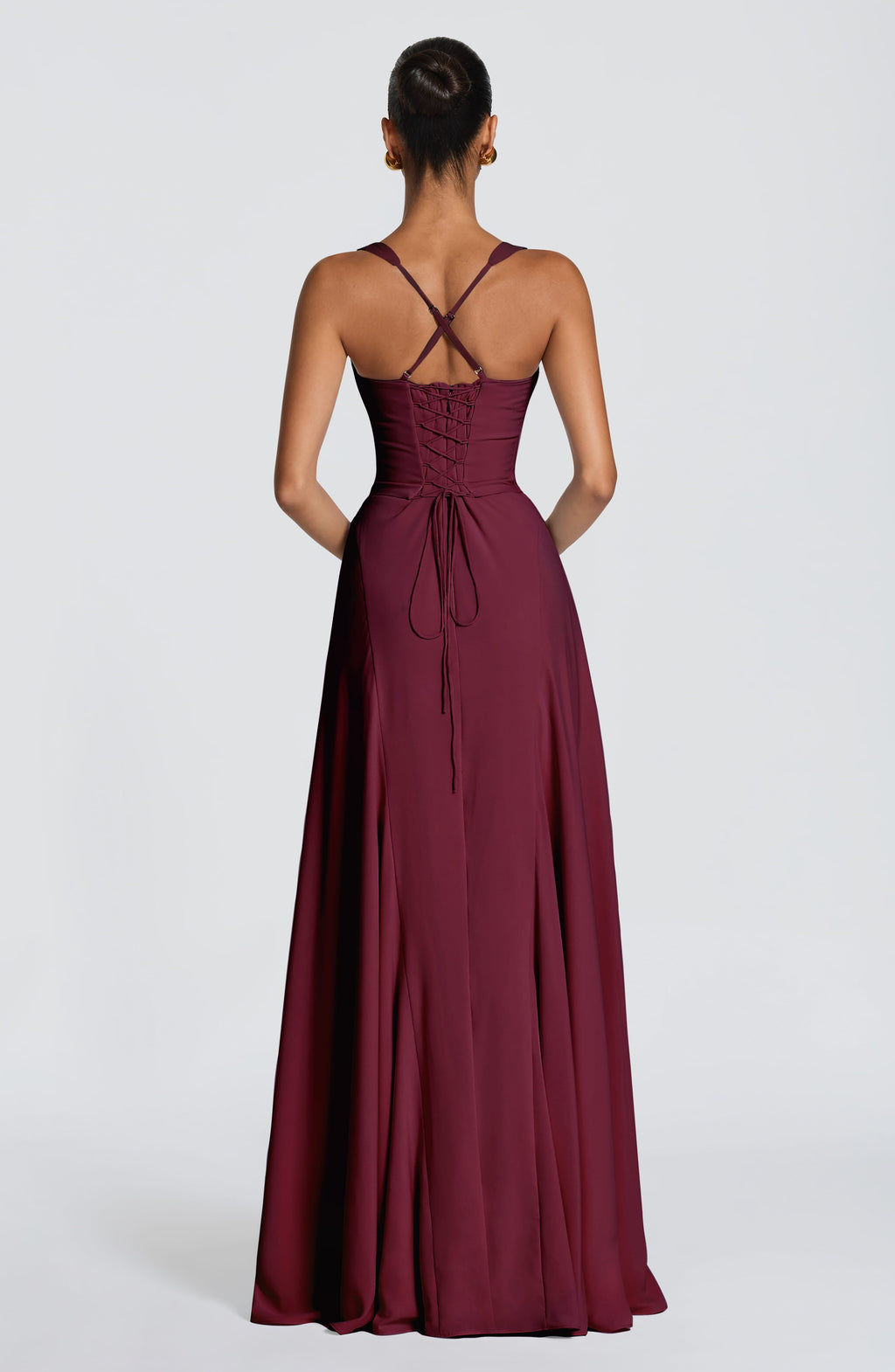 Irie Maxi Dress - Cherry Lacquer