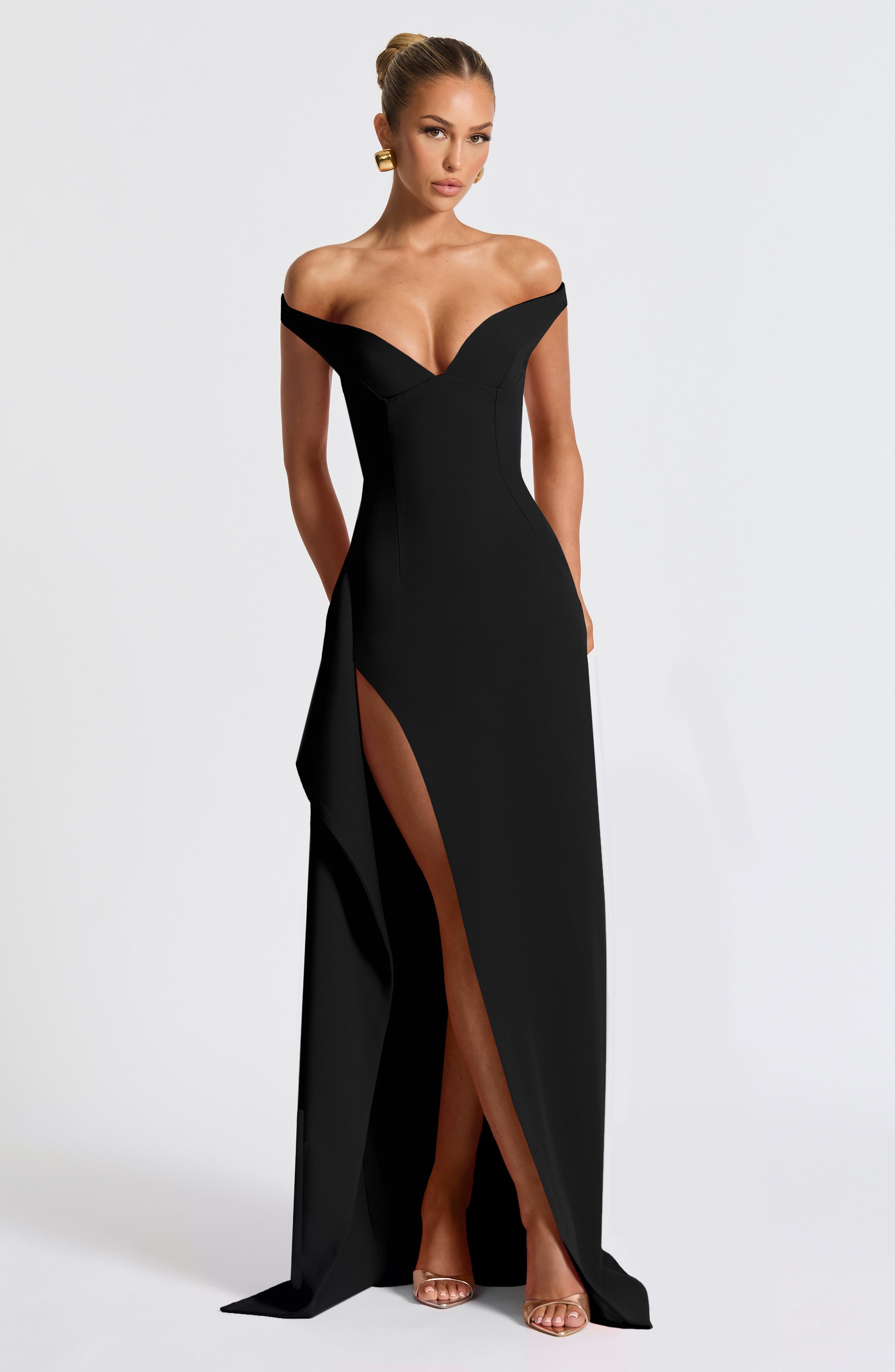 Khalesia Maxi Dress - Black