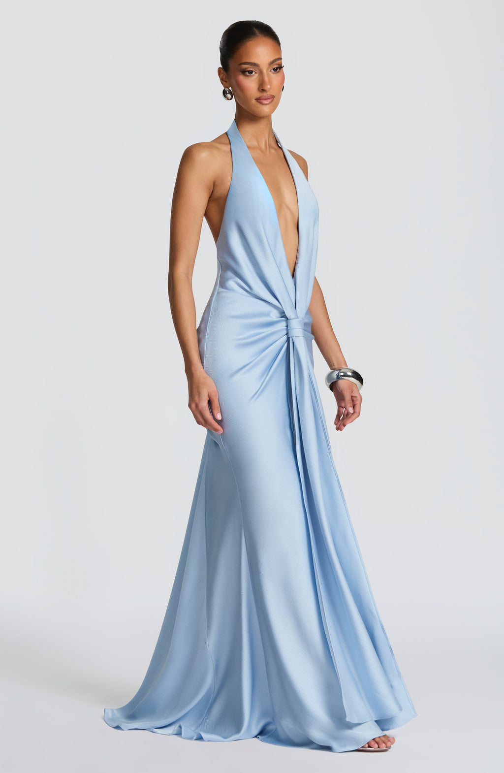 Linette Gown - Glacier Blue