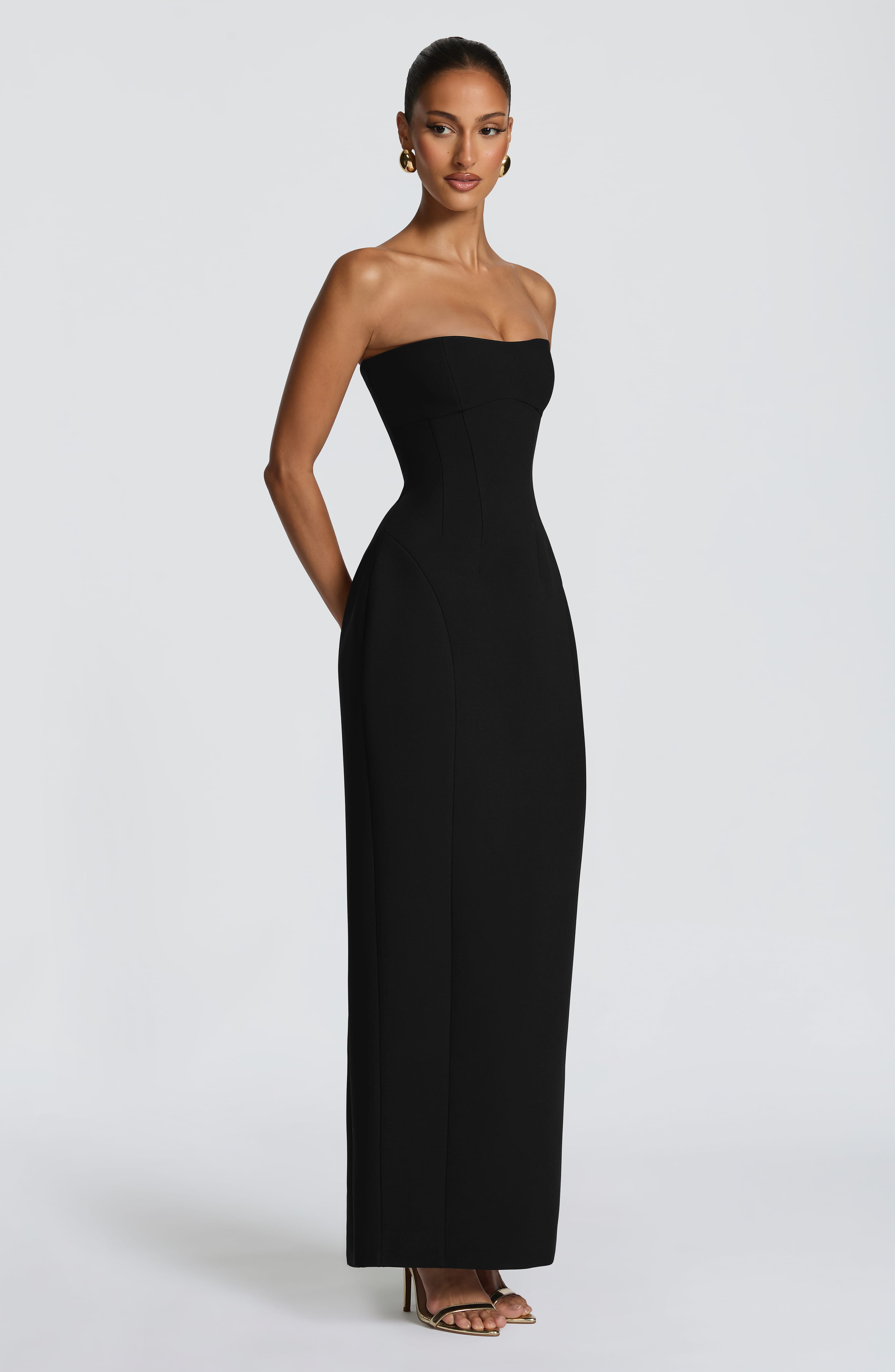 Manon Maxi Dress - Black