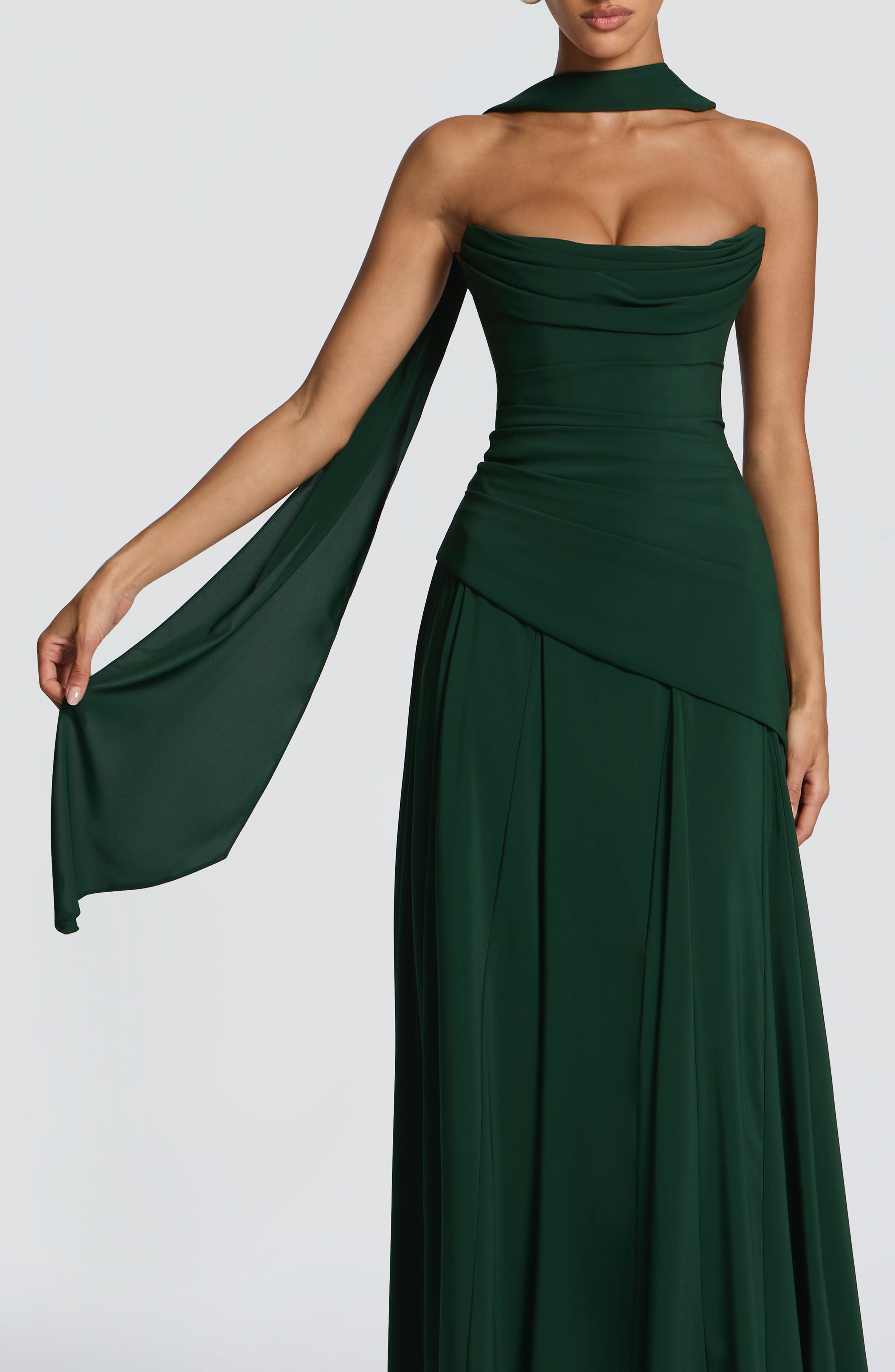 Mila Scarf - Emerald