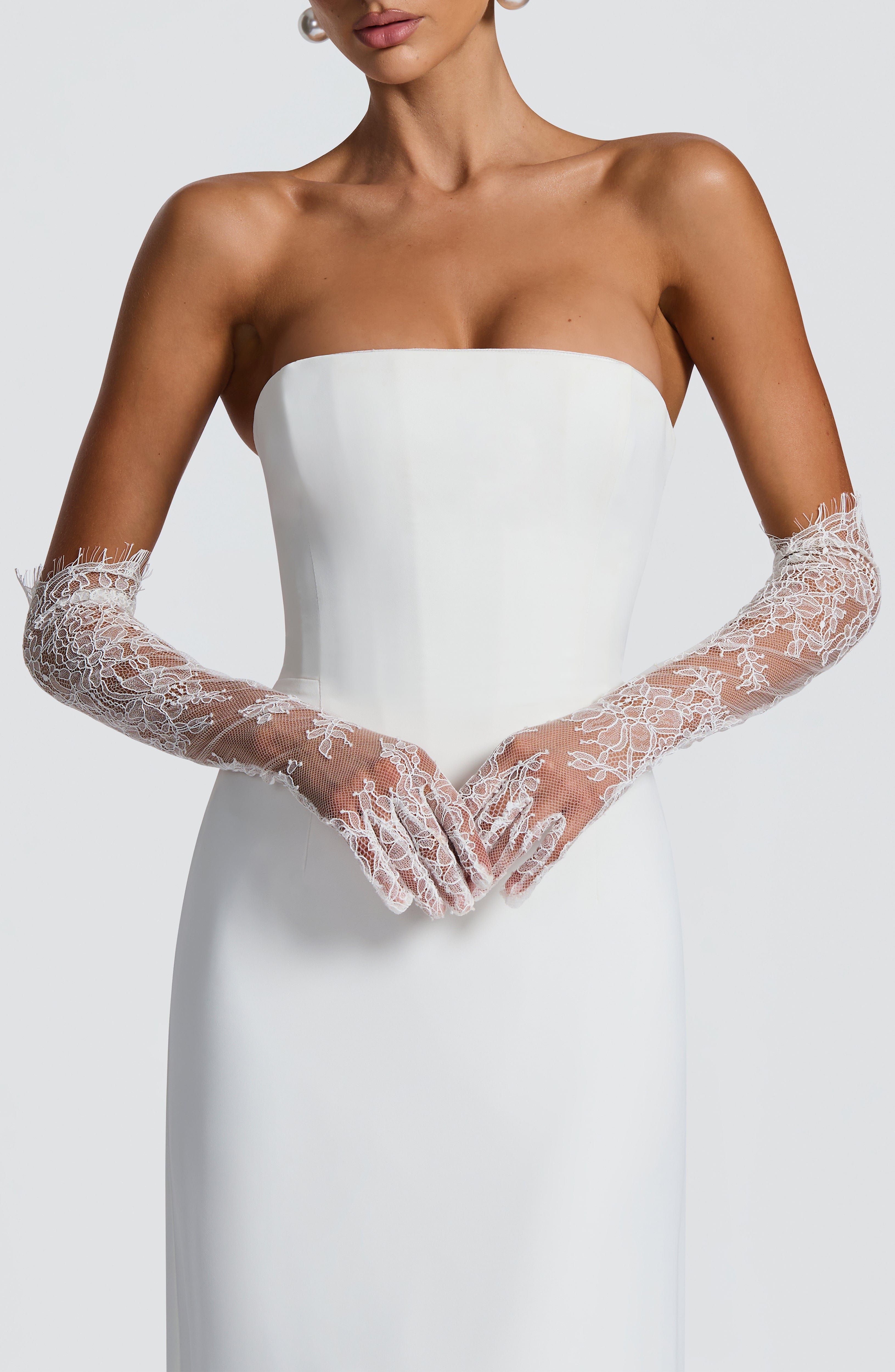 Nia Gloves - Ivory