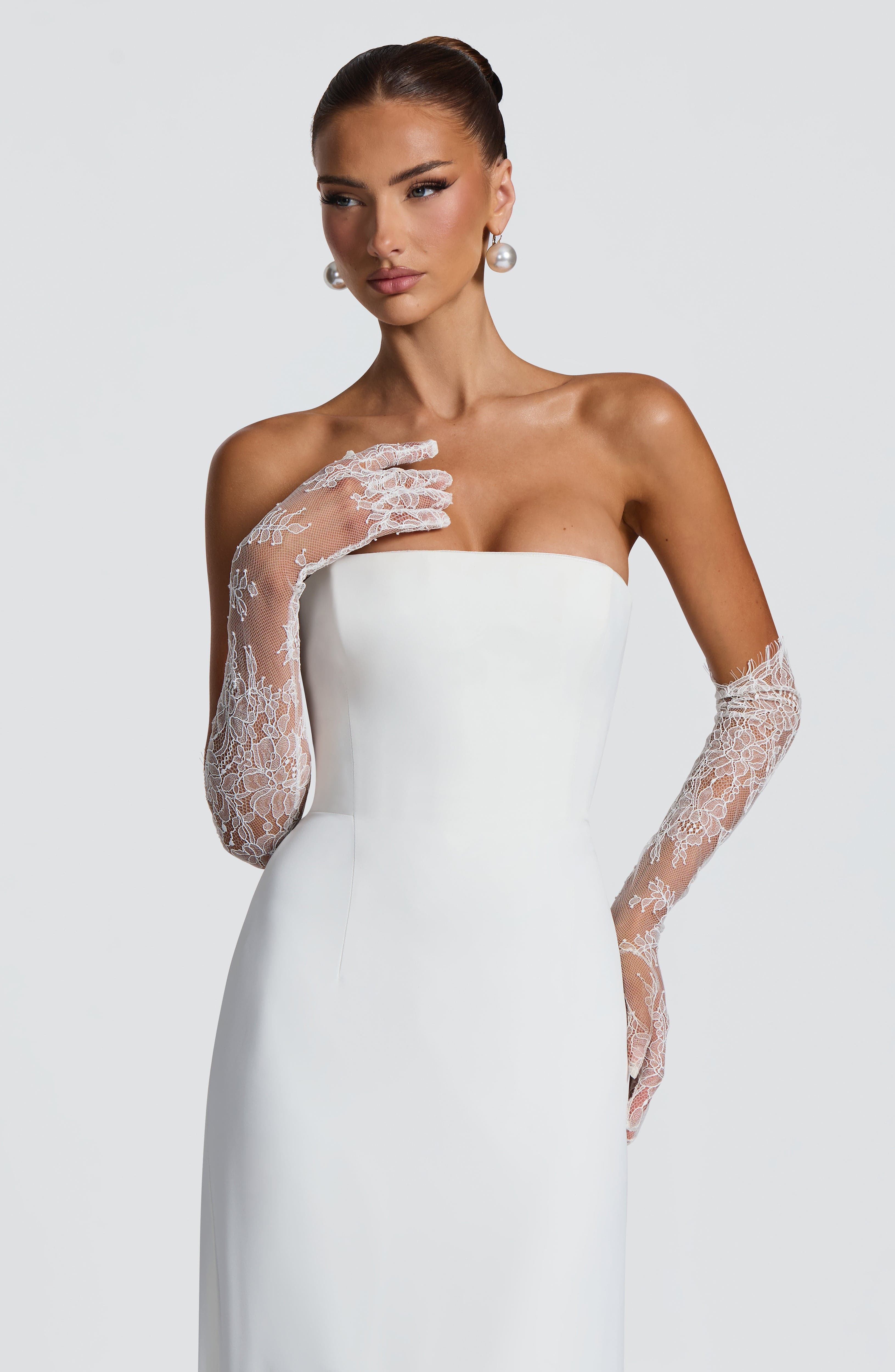 Nia Gloves - Ivory