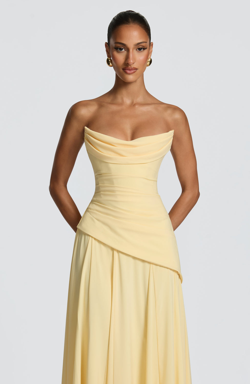 Patricia Maxi Dress - Lemon
